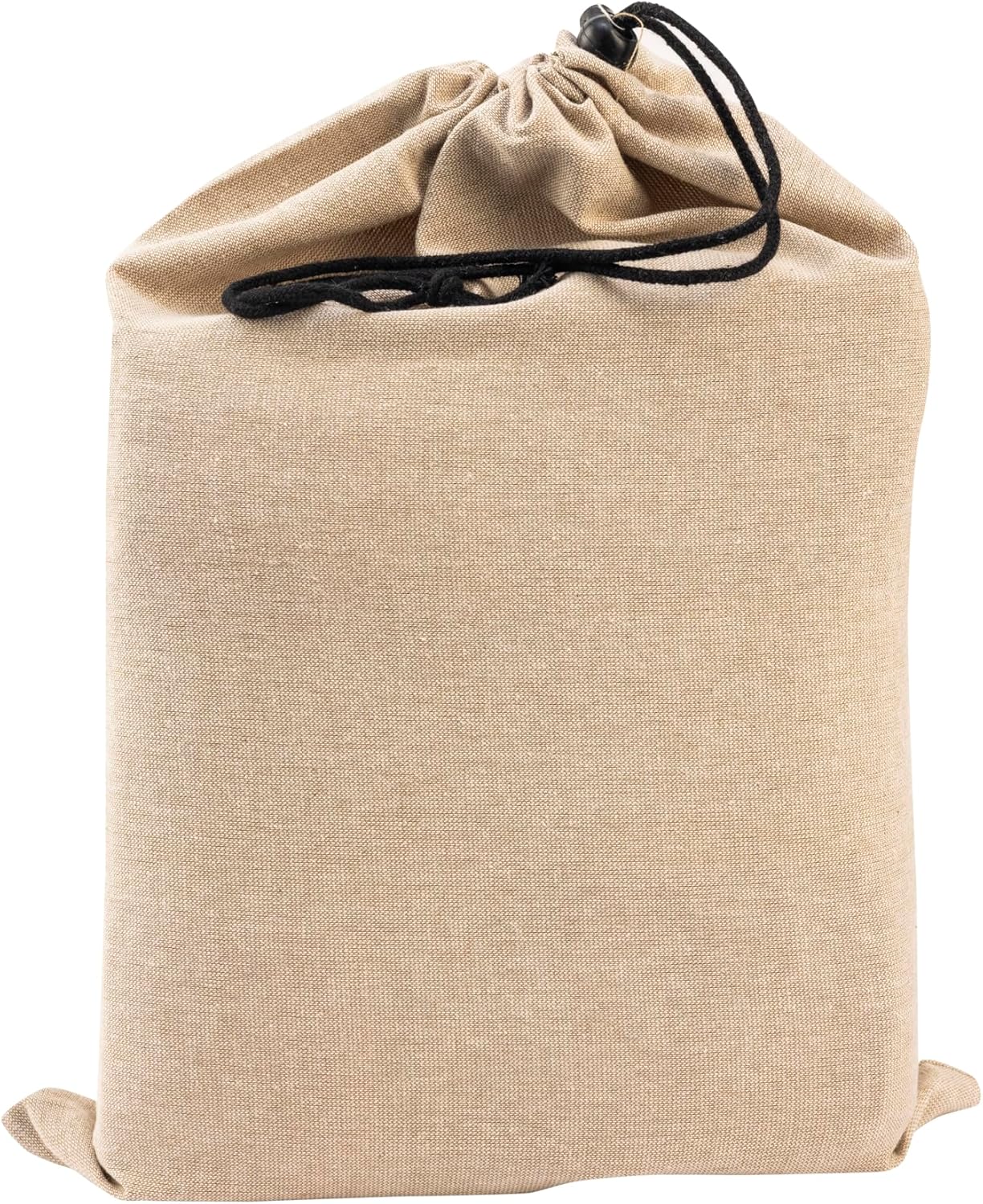 LFH Cotton Rich Shoe Storage Bags with Drawstring, Dustproof Breathable Reusable Organizer, Perfect For Travel, Dorm, Hotel, College, Gym, Easy to Carry Machine Washable 12"x17" (Pack of 2) - Chambray