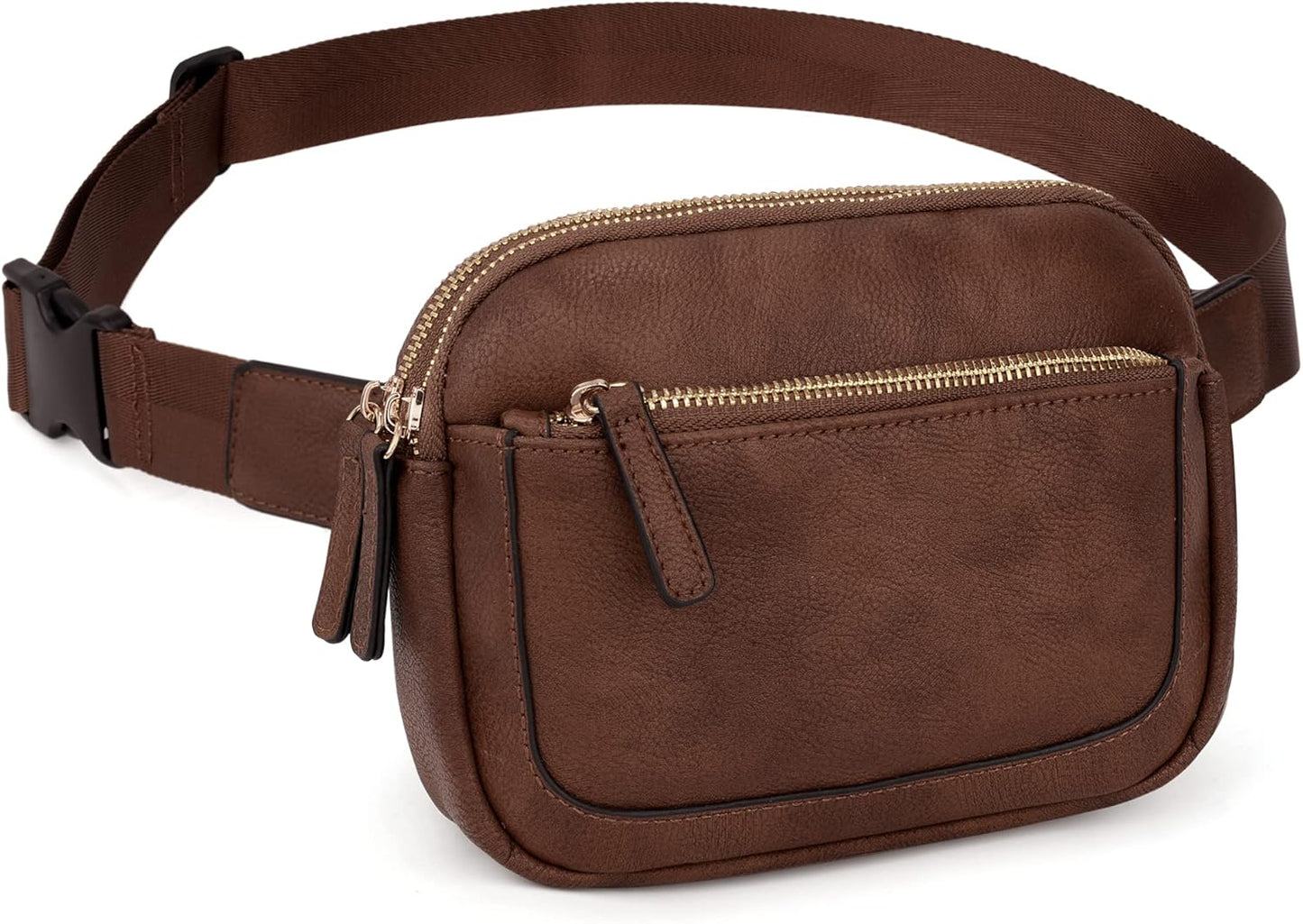 UTO Fanny Pack for Women Crossbody Trendy Fashion Belt Purse Chest Waist Hip Bumbag for Outdoor Shopping Travel Hiking