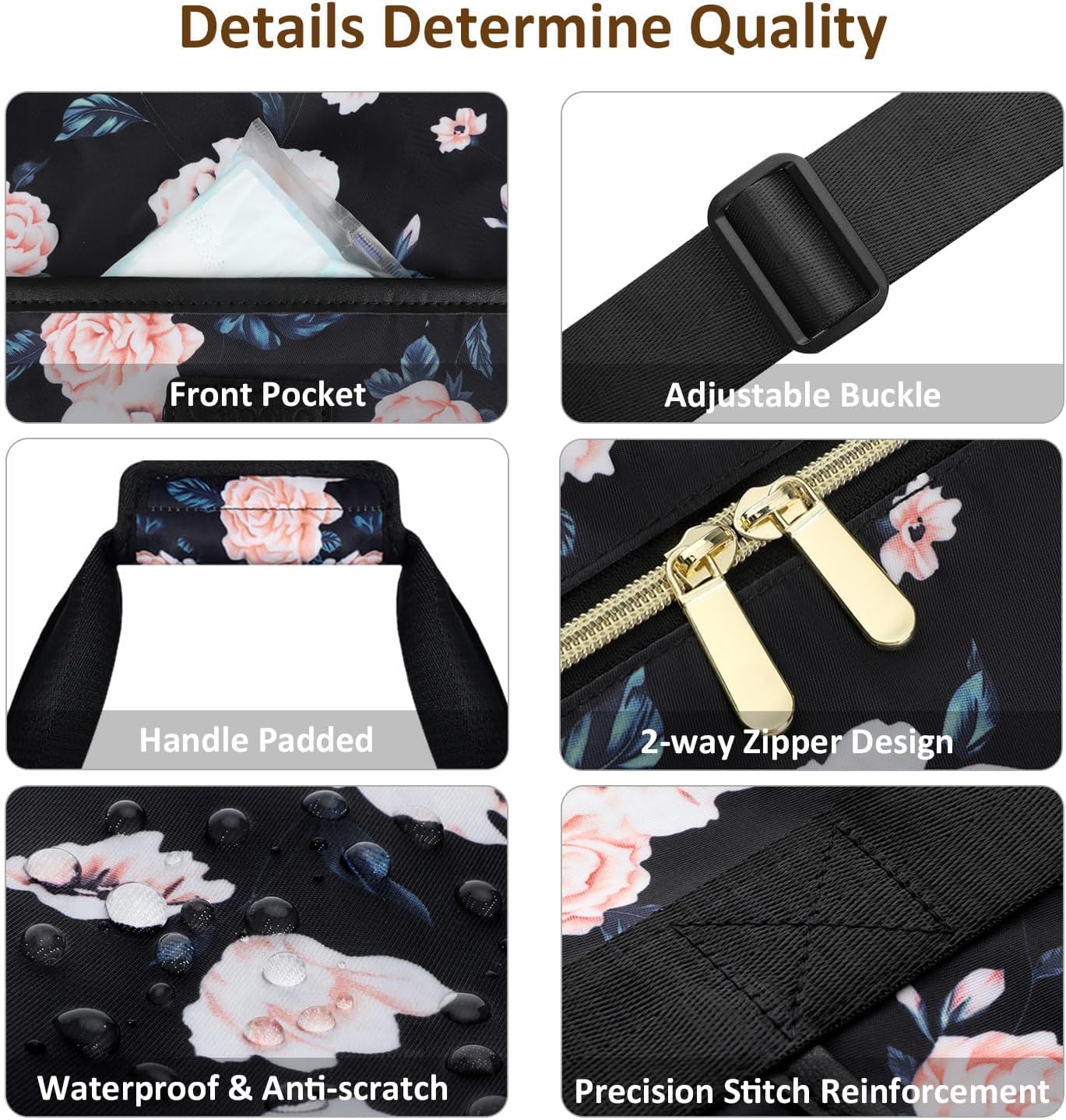 Expandable Travel Duffle Bags Weekender Overnight Bags for Women Men Hospital Bag for Women Labor