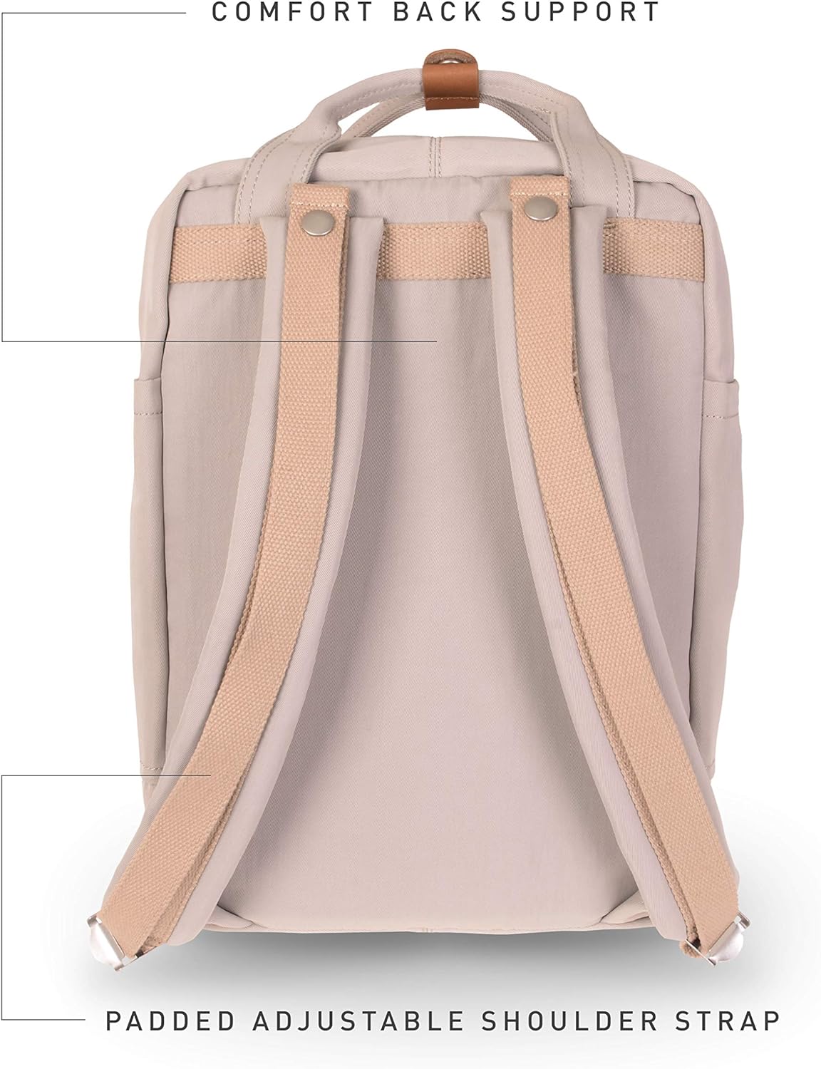 Doughnut Macaroon 16L Travel School Ladies College Girls Lightweight Casual Daypacks Bag Backpack