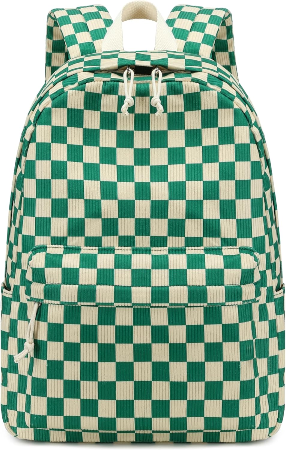 School Backpack for Teen Girls Bookbags Elementary High School Corduroy Laptop Bags Women Travel Daypacks