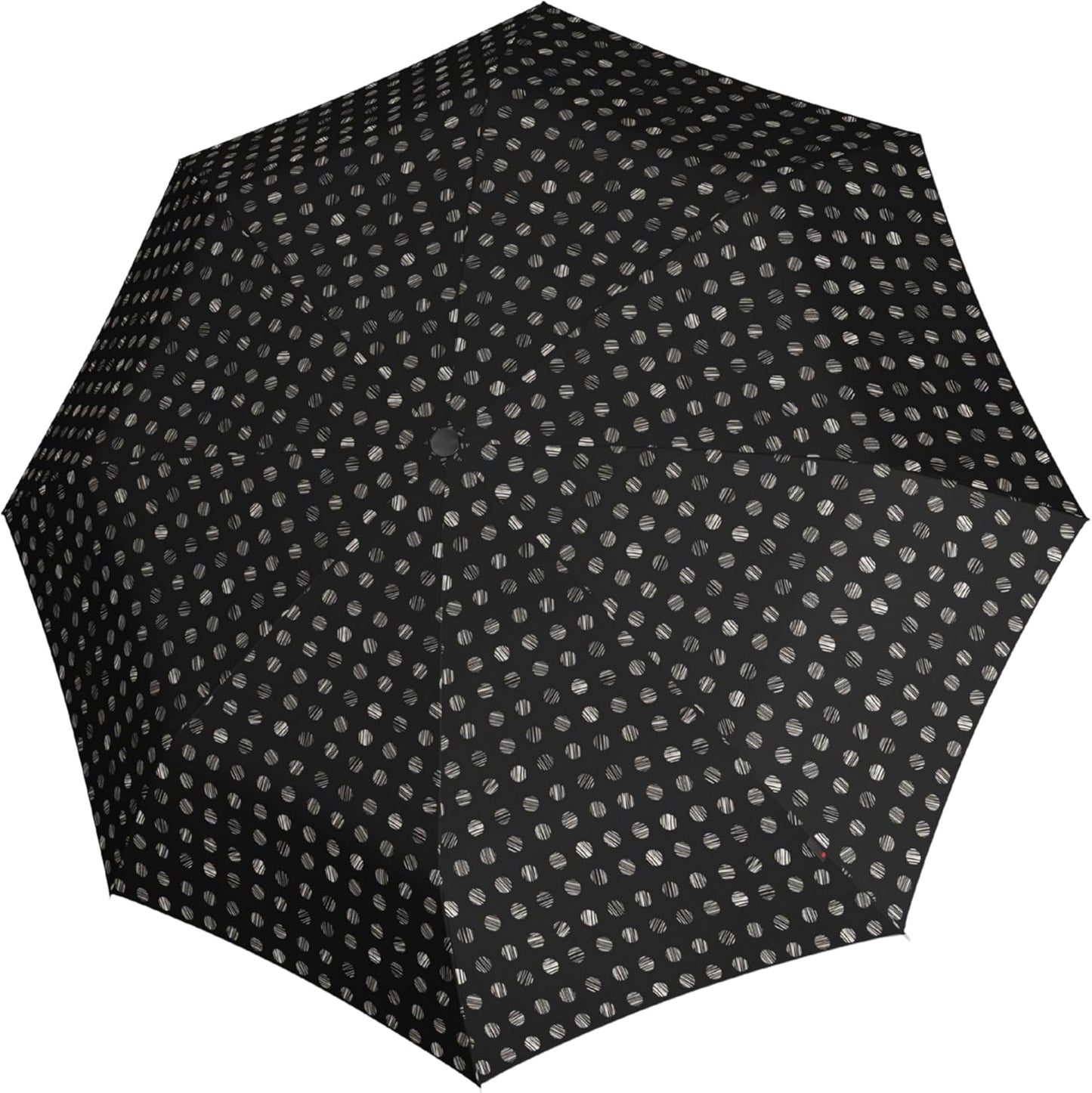 Knirps A.050 Navy Manual Open Close Travel Rain Umbrella for Adults – Ultra Lightweight, Compact Windproof 38.5" Water Resistant Canopy, Steel Aluminum Frame, Travel Case Included