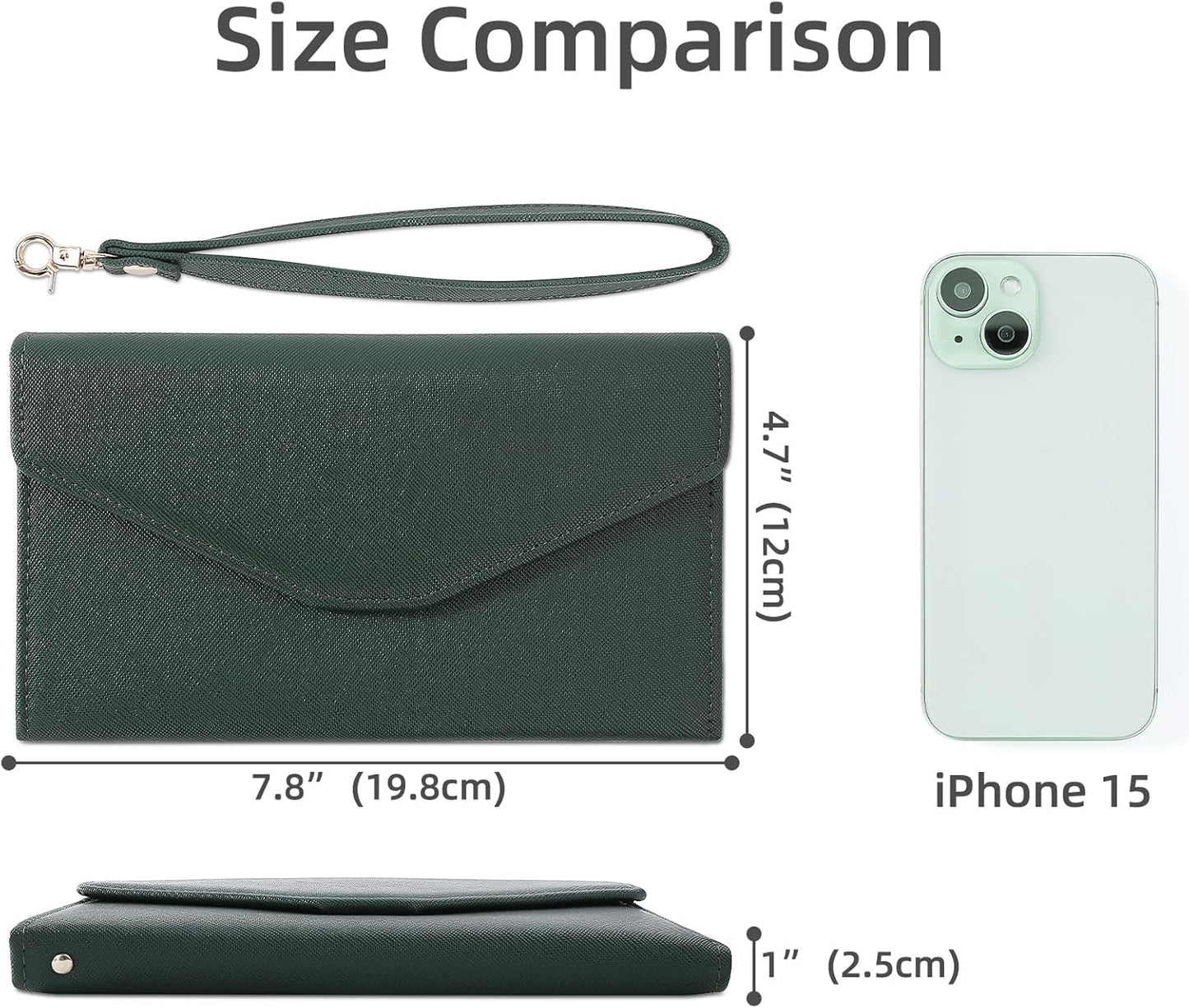 ZOPPEN Passport Holder Women Travel Wallet (Ver.5) for Women Rfid Blocking Passport Cover Case Document Organizer Wrist Strap