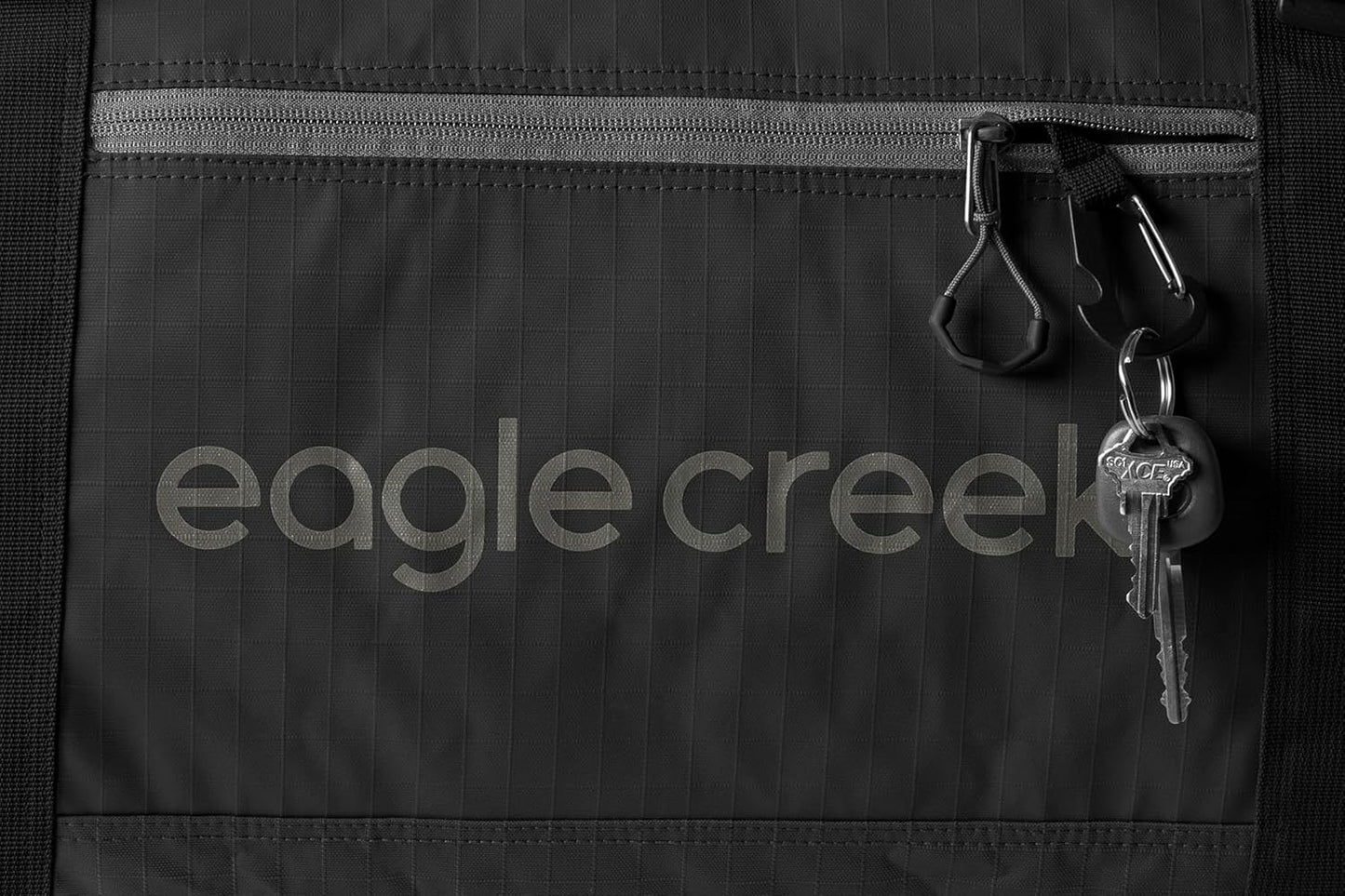 Eagle Creek No Matter What Rolling Duffel - Durable Rolling Bag for Travel - Adjustable Shoulder Strap - Heavy Duty Wheels - Lockable Zippers - Multiple Carry Options - 110L - Black