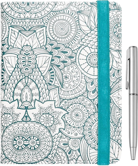 WALNEW Passport Holder for Travel, RFID Passport Cover Wallet for Women Men, PU Leather Passport Book Card Holder Case with Pen, Travelling Essentials for Flying