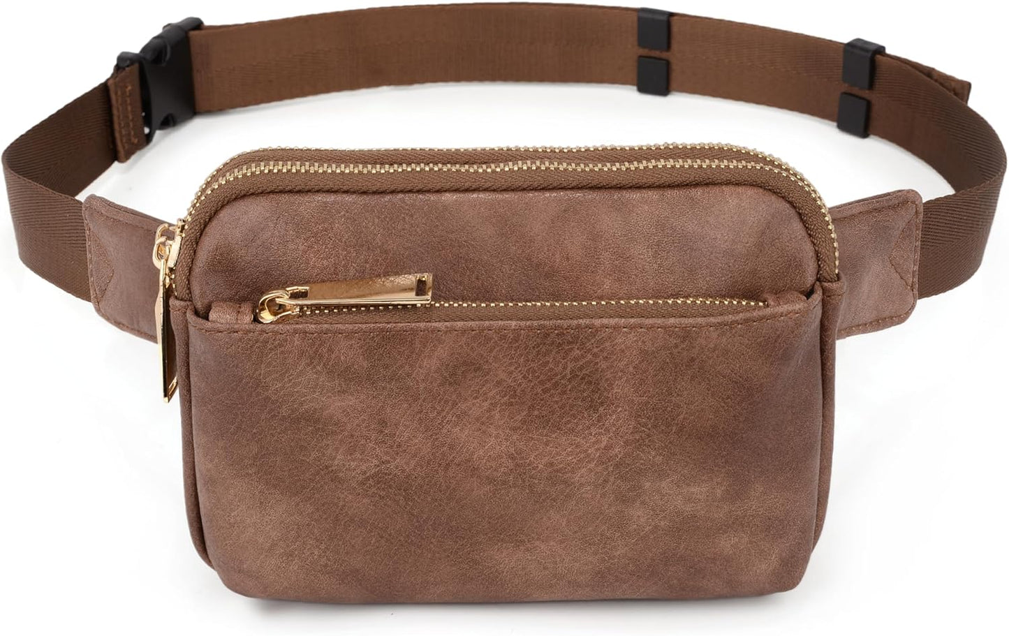 UTO Fanny Pack for Women Crossbody Trendy Fashion Belt Purse Chest Waist Hip Bumbag for Outdoor Shopping Travel Hiking