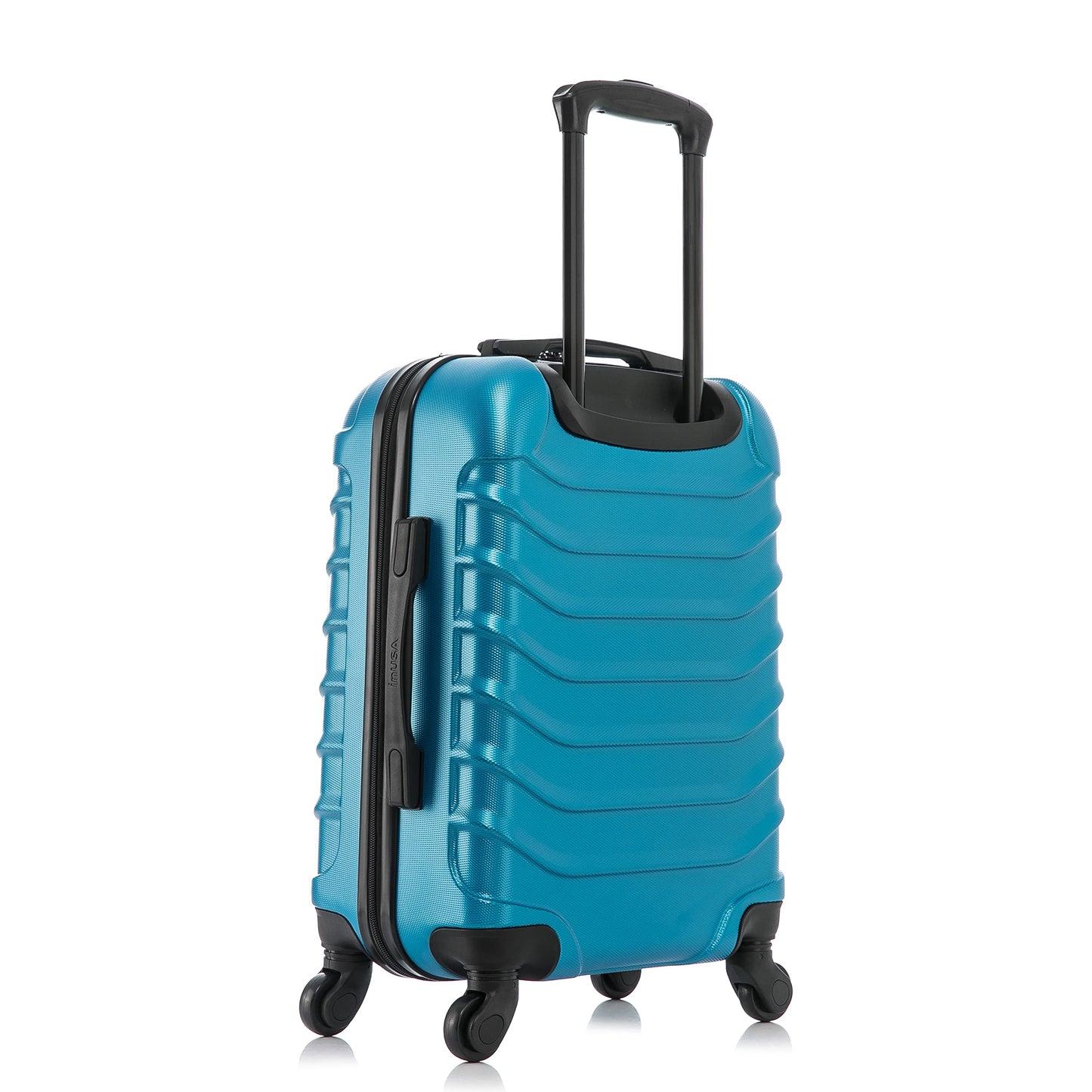 InUSA ENDURANCE 20-Inch Carry-On Hardside Spinner Luggage Lightweight Teal