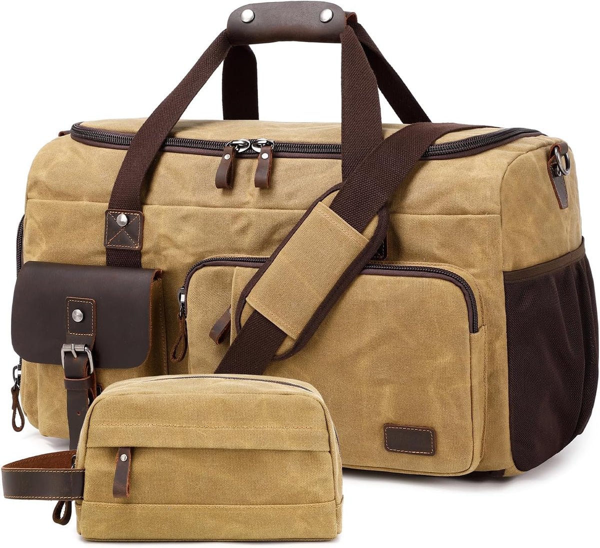 Travel Duffle Bag Weekender Bag with Shoe Compartment Overnight Bag for Men Travel Bag Carry On