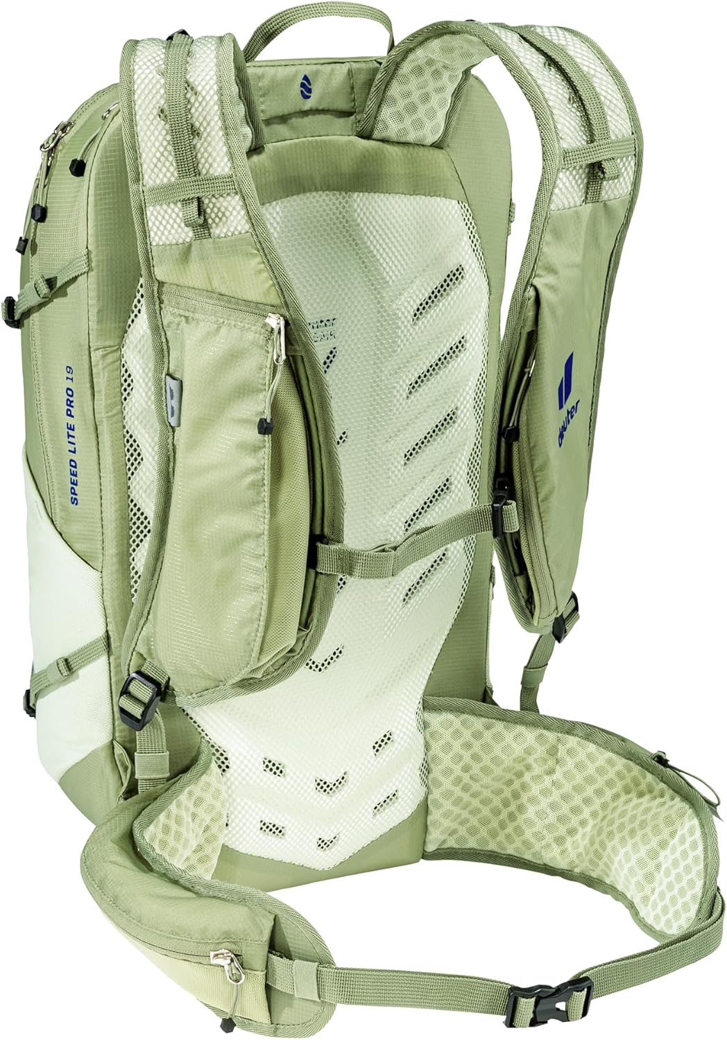 Deuter Unisex Speed Lite Pro 19L Hydro Mountain Hiking Backpack with 2L Hydration Bladder, 19 Liters - Mineral-Grove