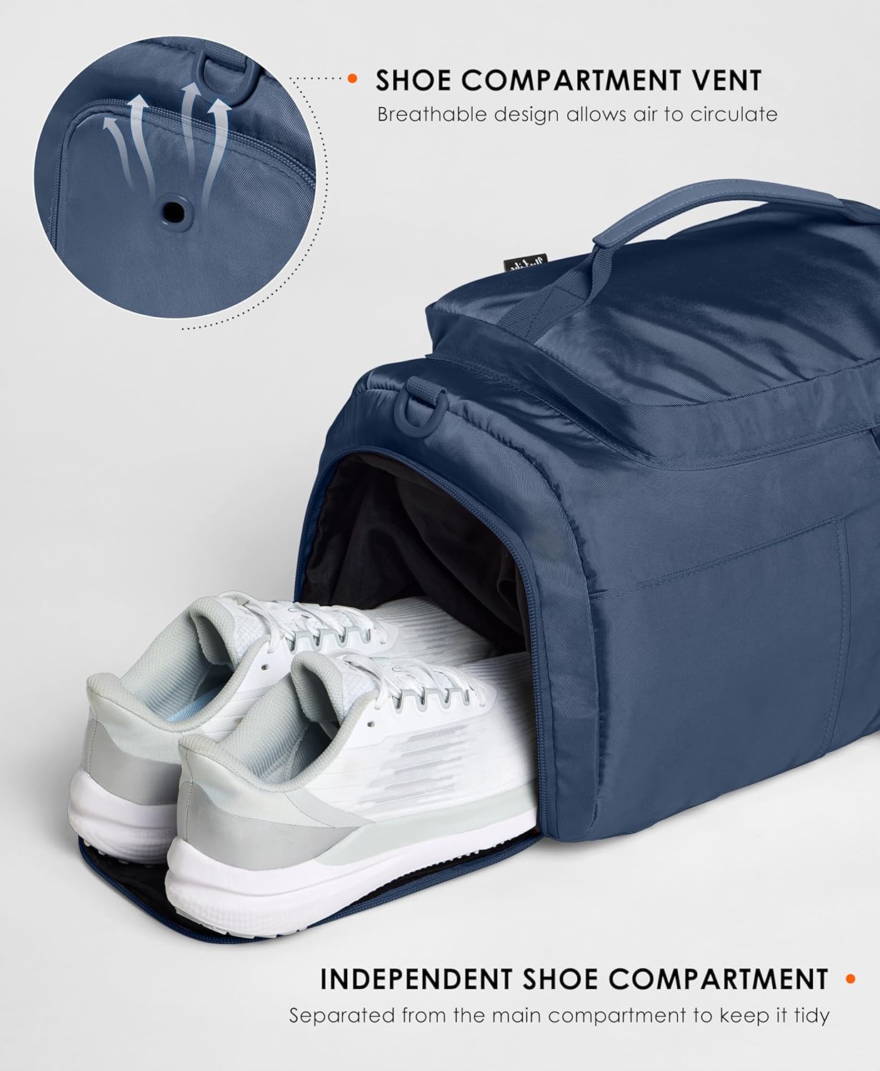 Gym Bag for Women with Shoe Compartment and Wet Pocket Convertible Gym Backpack workout Duffel Bag