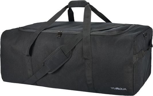 Large Duffle Bag for Travel, 100L Travel Duffel Bags for Men, 900D Polyester Water & Tear Resistant Extra Large Travel Bag Heavy Duty Moving Bags for Sport Camping Gear Holiday Christmas Decor Storage