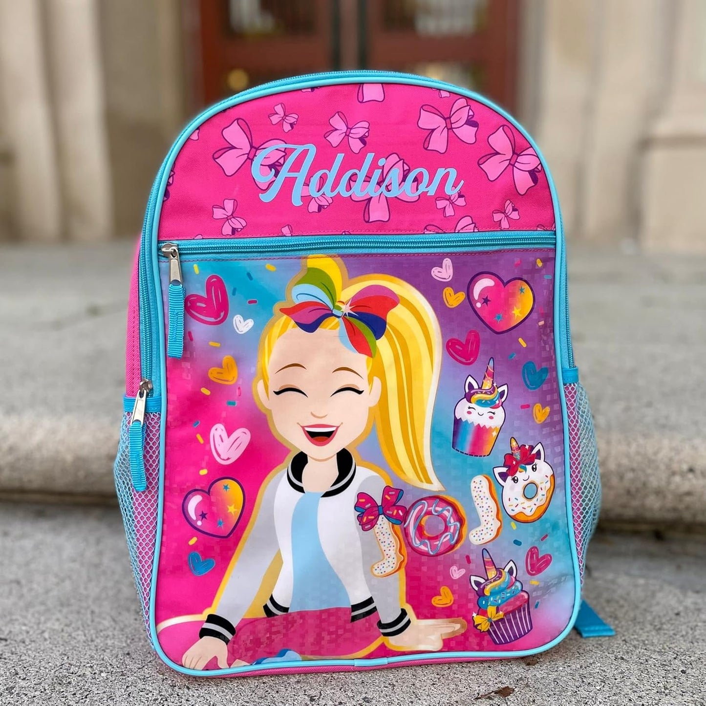 Personalized 16 Inch License School Backpack - Jojo Siwa