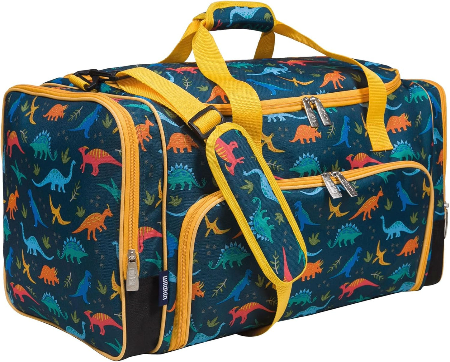 Wildkin Kids Weekender Duffel Bag – Carry-On Size for School, Travel, & Sleepovers