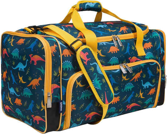 Wildkin Kids Weekender Duffel Bag – Carry-On Size for School, Travel, & Sleepovers