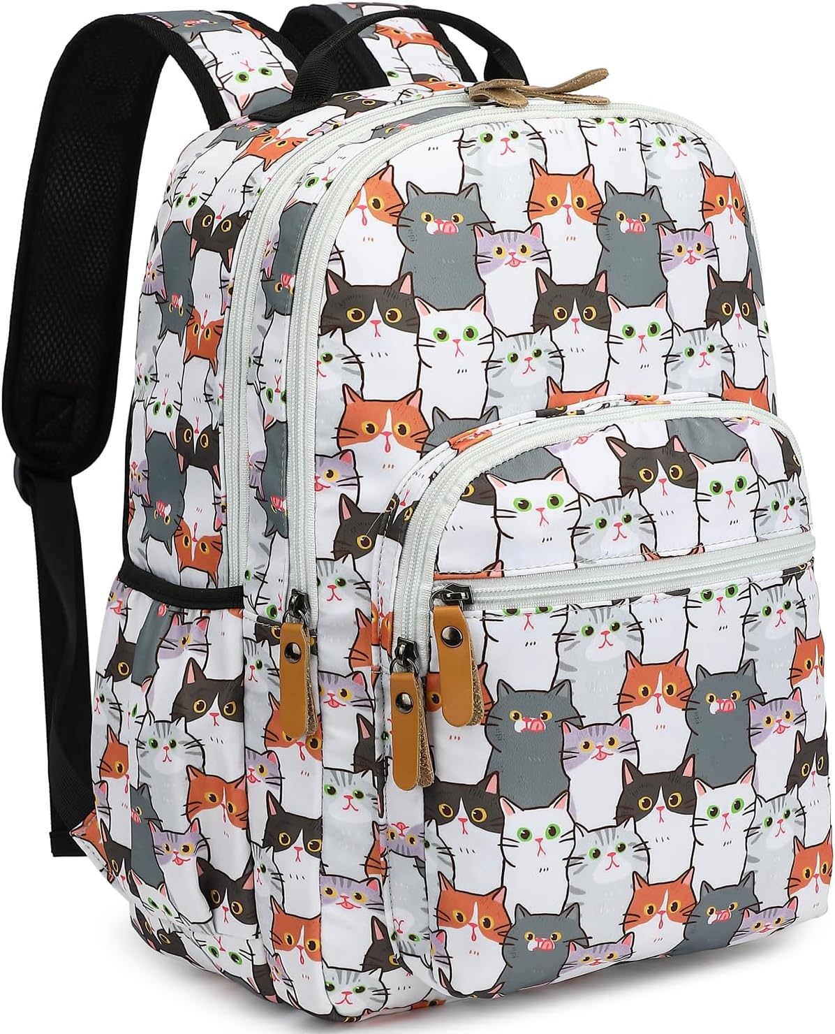 Travel Backpack for Women Large Laptop Backpack Water Resistant Stylish Backpacks Cute Cat College Dapack Shoulder Carry On Bag Gary