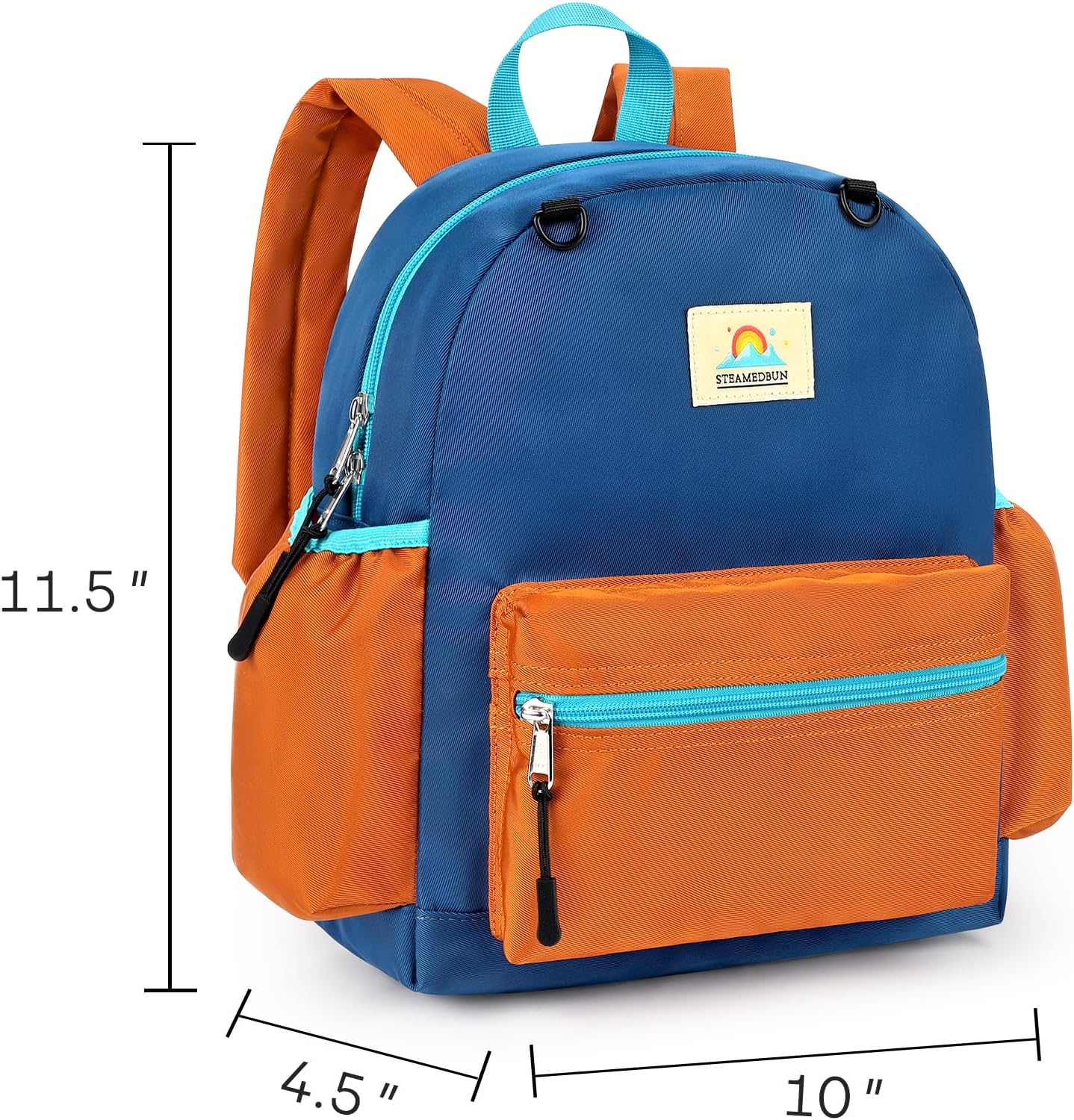 STEAMEDBUN Toddler Backpack for Boys 2-4: Kids Backpack Boys Girls - Preschool Kindergarten Daycare