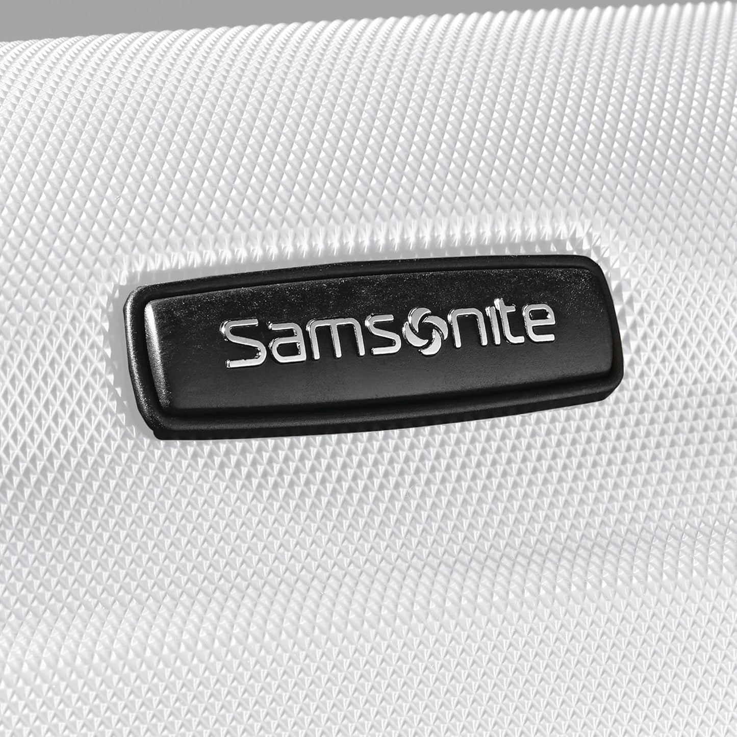 Samsonite Omni PC Hardside Expandable Luggage with Spinner Wheels, White, 2-Piece Set (20/24)