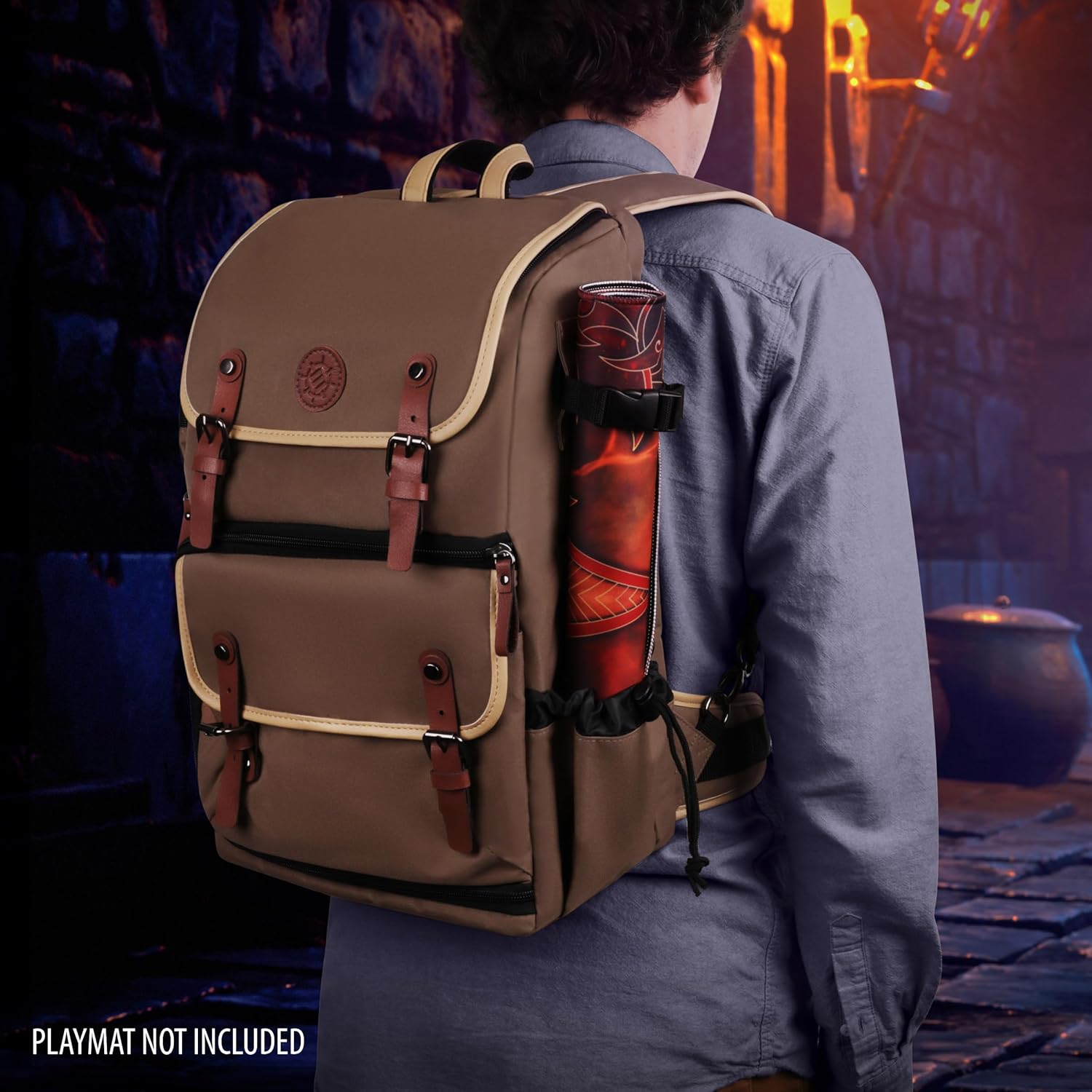 ENHANCE Designer Edition TCG Backpack - MTG Deck Bag Card Binder Space, TCG Deck Box Storage, MTG