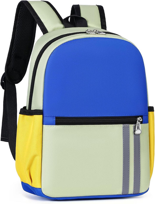 Kids Backpack for Boys Kindergarten School Backpack 14 inch Bookbag for Boys 4-8