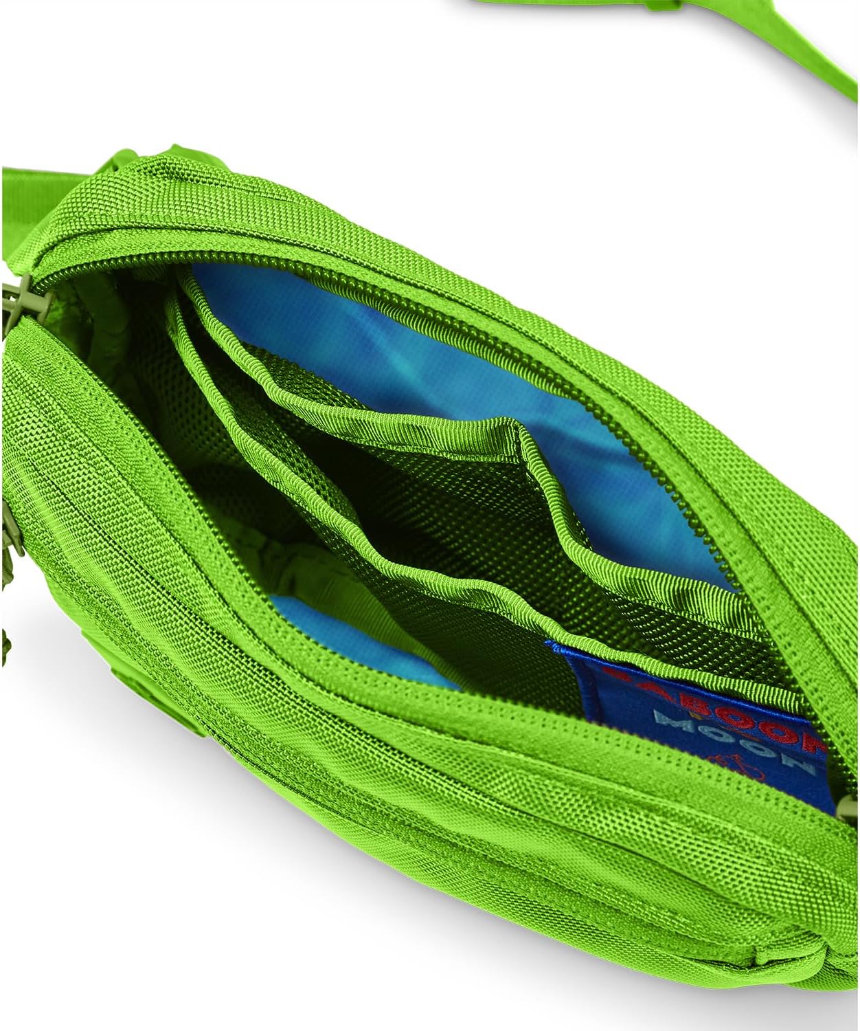 Baboon to the Moon Fanny Pack - Trendy, Compact, Water-Repellent Waist Bag in Multiple Colors and Sizes for Men and Women (Lime Breeze, Mini (1.5L))