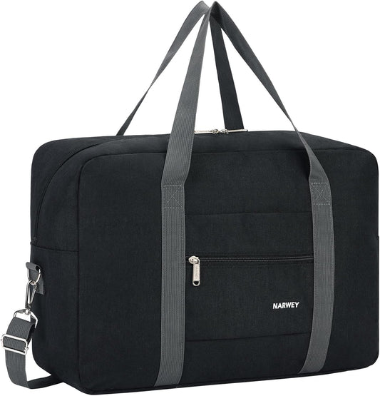 For Spirit Airlines Personal Item Bag 18x14x8 Foldable Travel Duffel Bag Tote Carry on Luggage Duffle Overnight for Women and Men