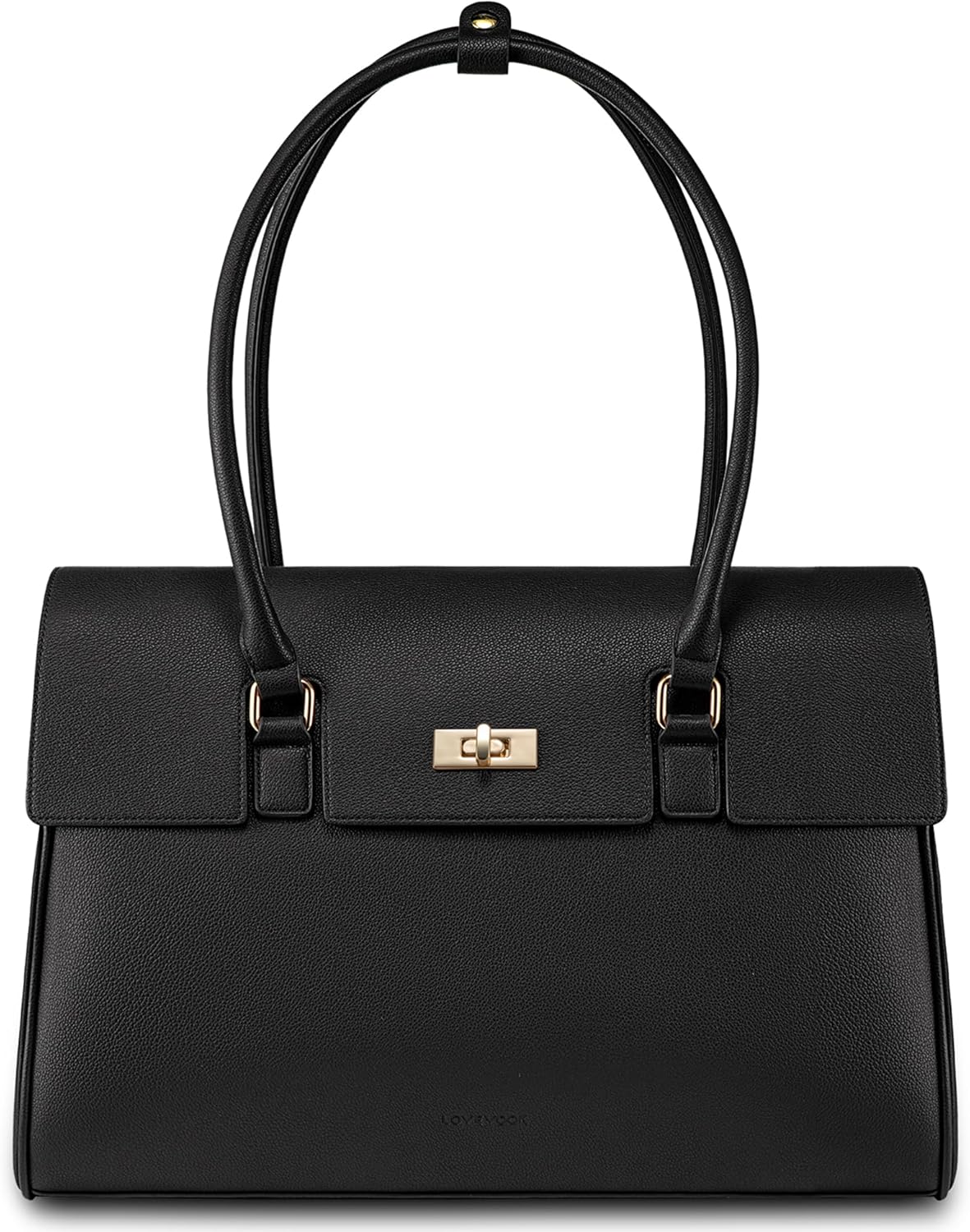 LOVEVOOK Laptop Bag for Women Work Tote Messenger Bag Waterproof Business Office Professional Handbag Shoulder Bag
