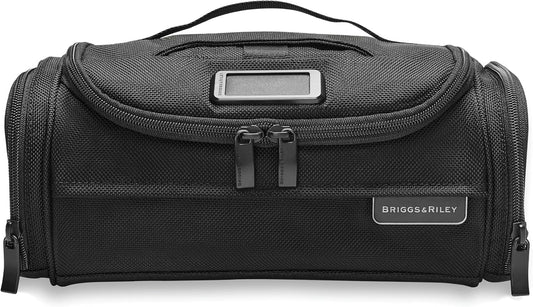 Briggs & Riley Toiletry Kit - Travel Bags for Women & Men, Organizer for Vacation, Dopp Kit for Bathroom Accessories, Makeup, & Skincare