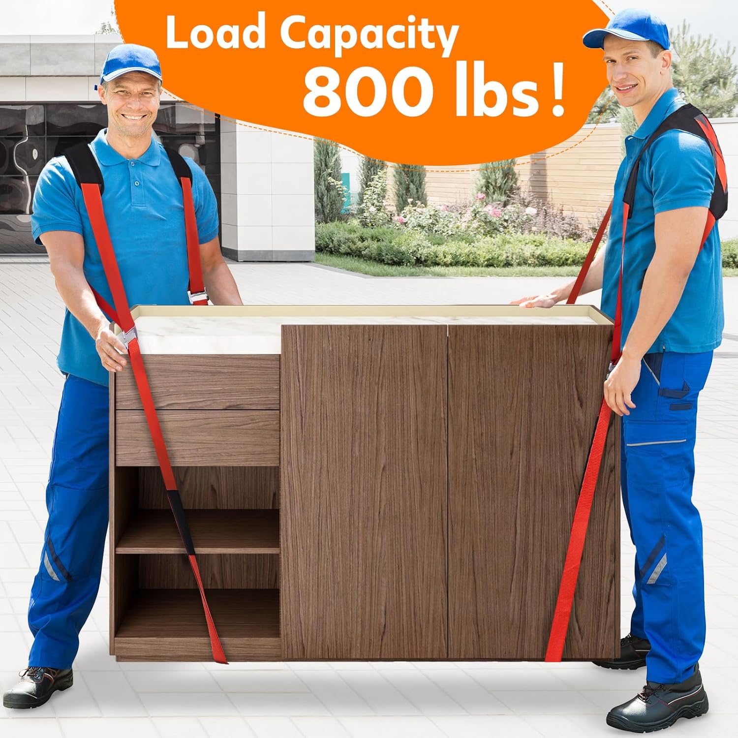 Lifting Moving Straps for Heavy Furniture: 2-Person Lifting & Moving System - Moving Furniture