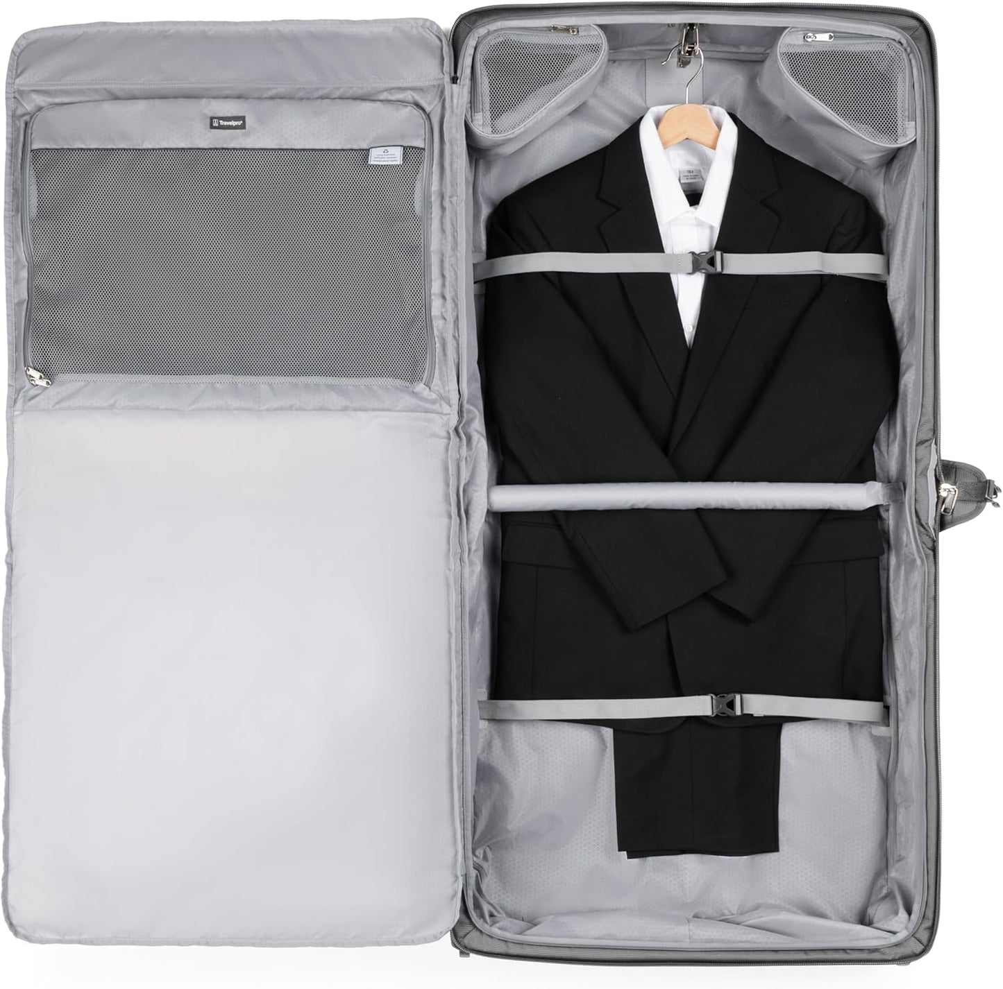 Travelpro Maxlite Lightweight Check-in Upright 2-Wheel Rolling Garment Bag, 24-Inch — Shadow Grey