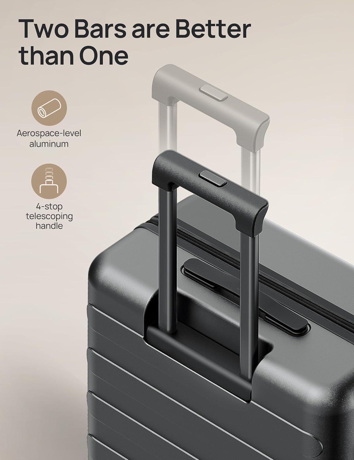 NINETYGO Carry On Luggage 22x14x9 Airline Approved, 20 Inch Luggage with Smooth Spinner Wheels