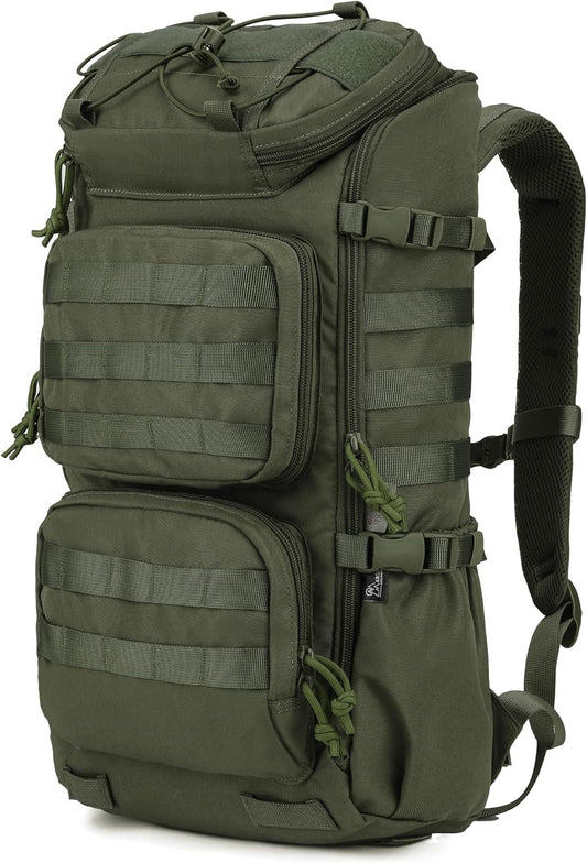 Mardingtop Tactical Backpacks Molle Hiking daypacks for Motorcycle Camping Hiking Military Traveling,25L Backpack