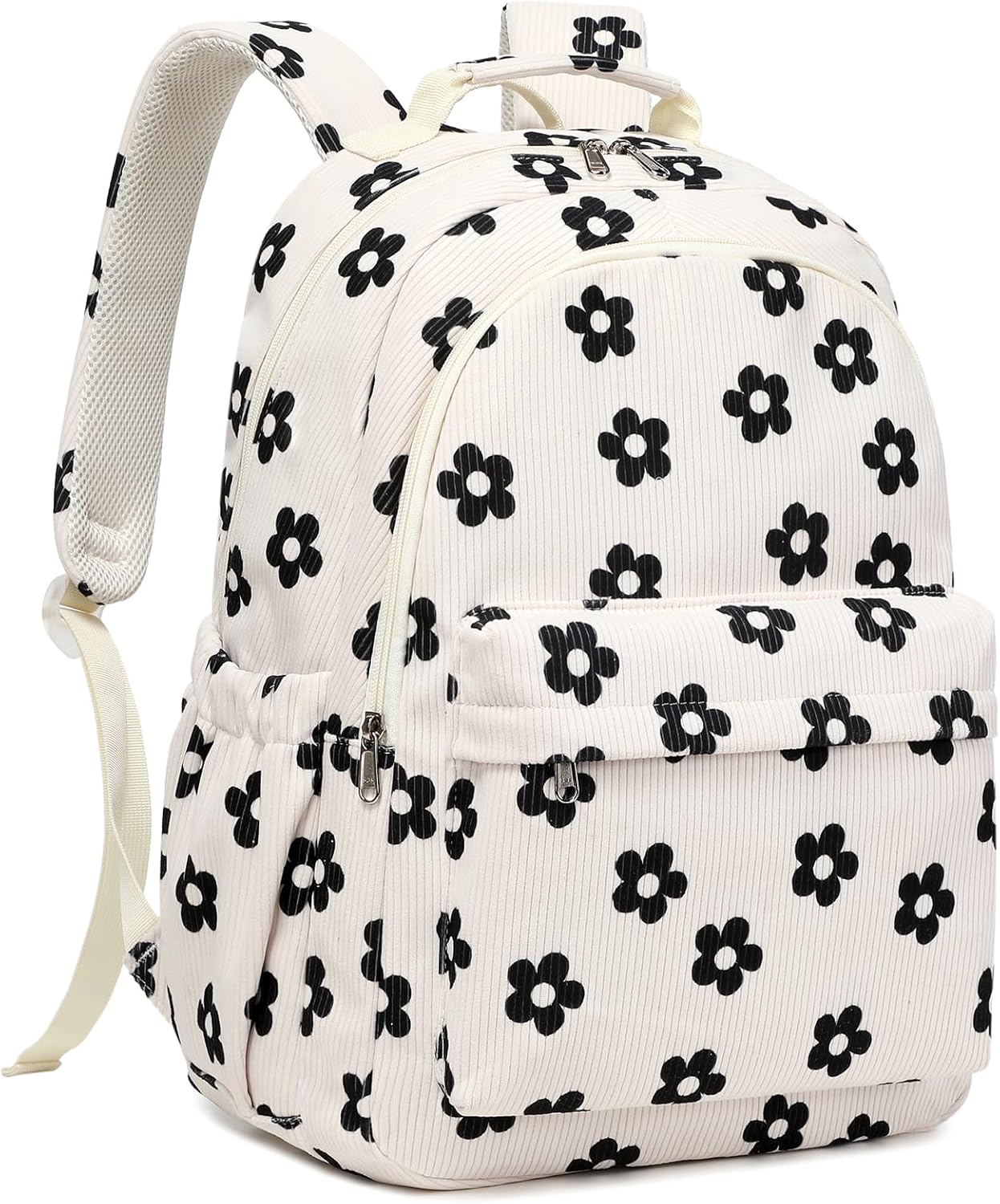 Meisohua School Backpack for Teen Girls Kids Bookbags Elementary High School Bags Corduroy Laptop Bag for Girls Women 17 inch Travel Daypacks