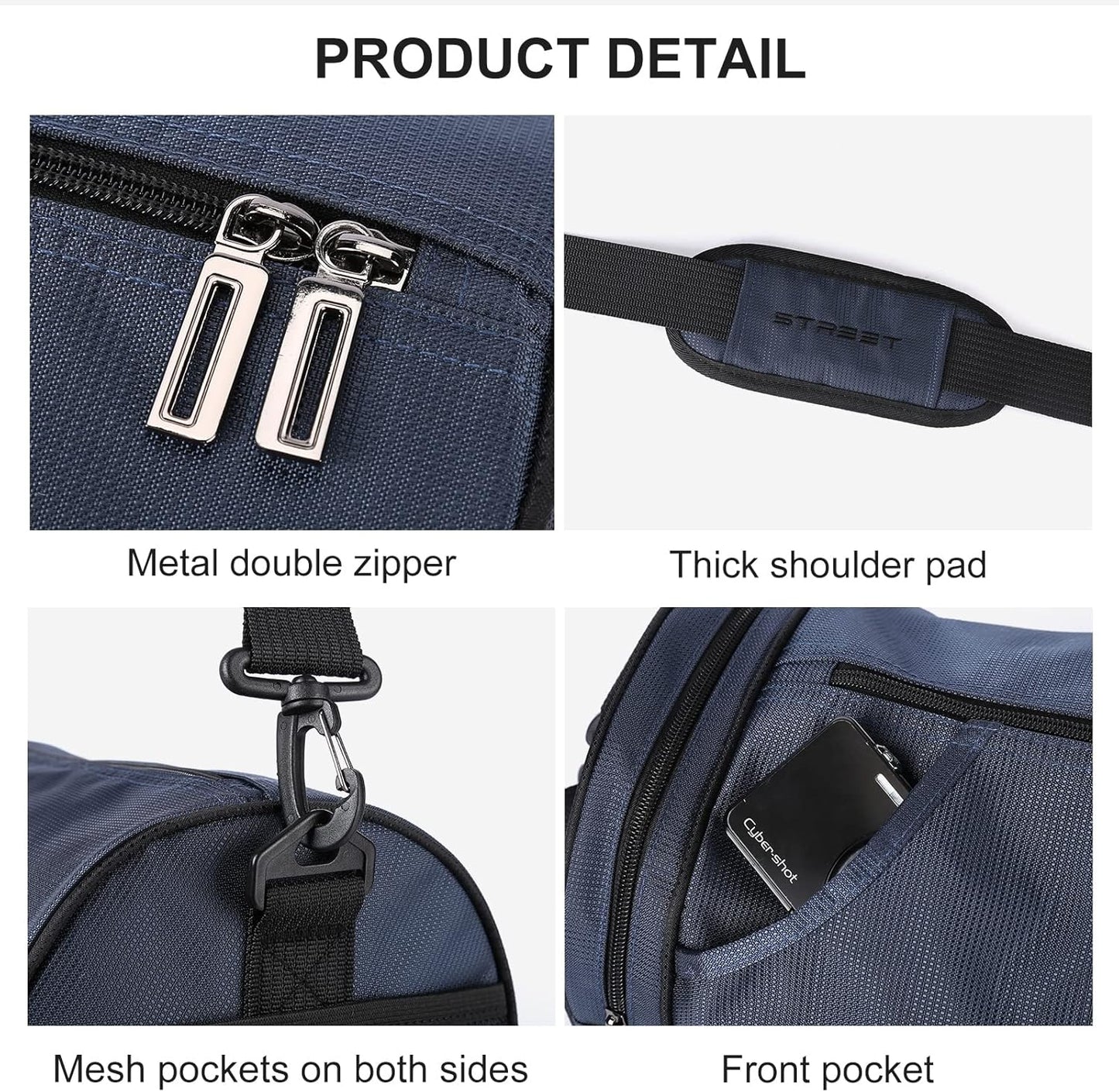 Small Sports Gym Bag Workout Lightweight Mini Duffel Bags for Men and Women