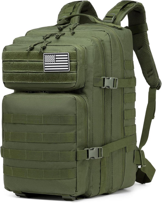 ATBP Military Tactical Molle Rucksack Backpack Large Travel Backpack Hiking Daypack Camping Hunting Backpack