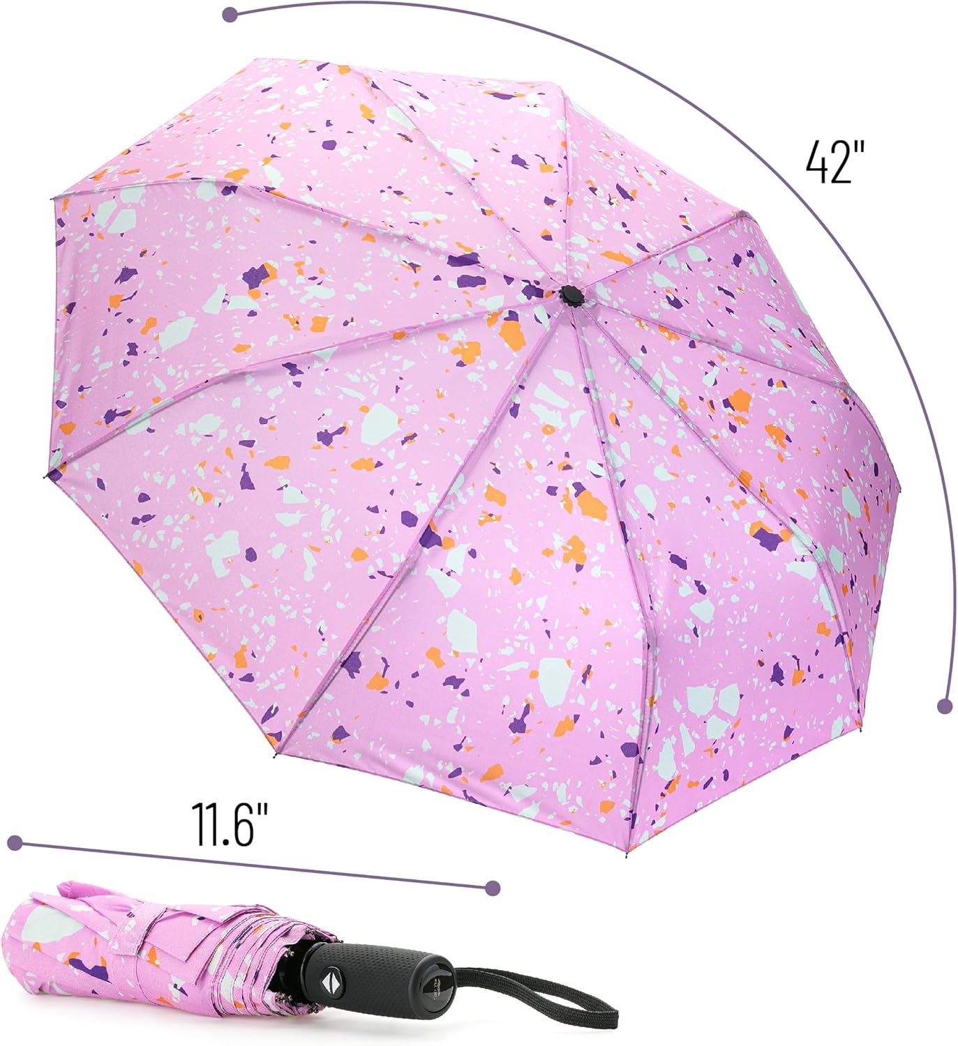 Mr. Pen- Windproof Travel Umbrella, Automatic Umbrellas for Rain, Compact
