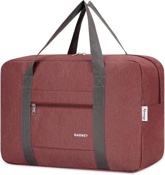 For Spirit Airlines Personal Item Bag 18x14x8 Foldable Travel Duffel Bag Tote Carry on Luggage Duffle Overnight for Women and Men