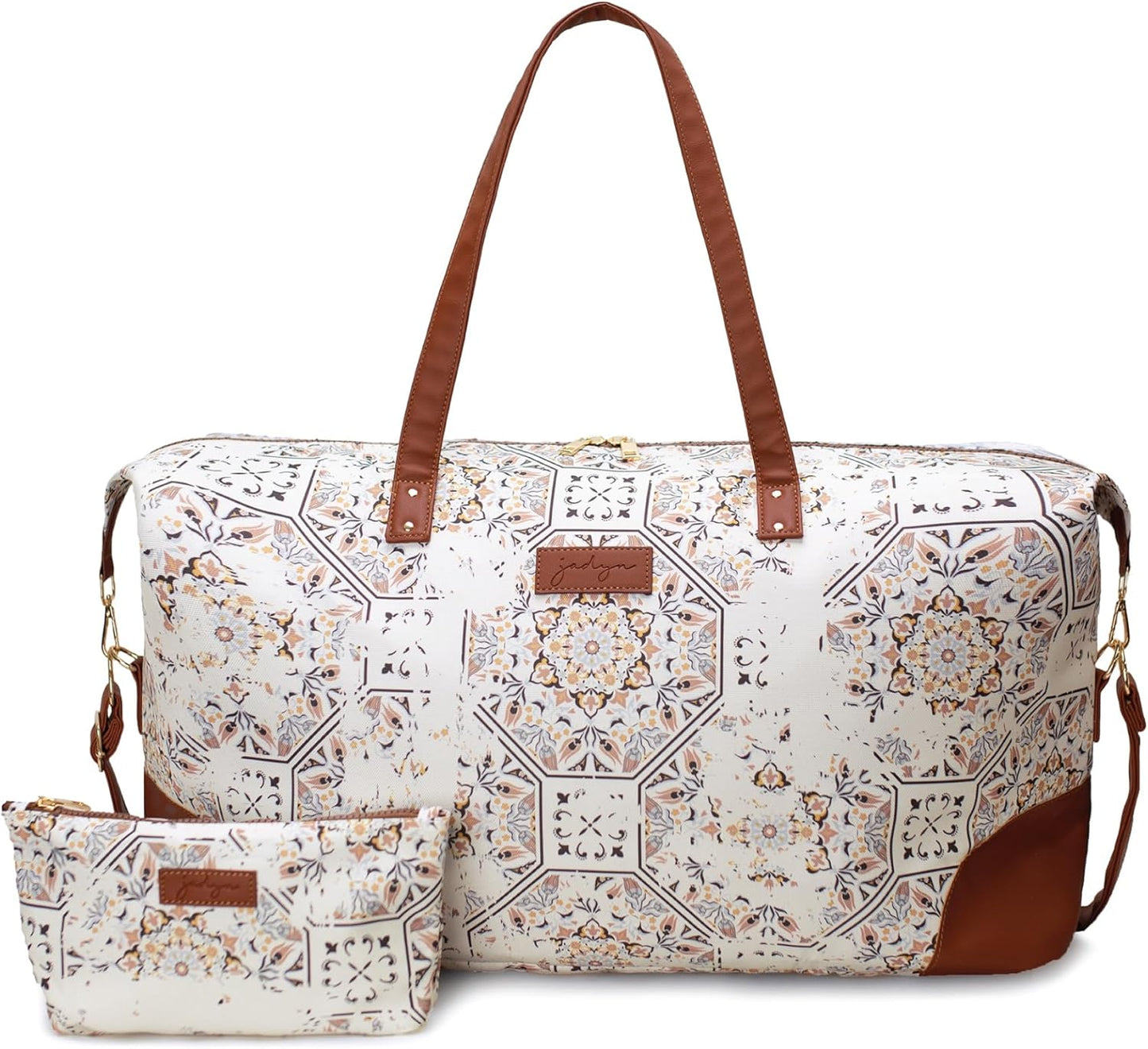 Jadyn Luna Women's Weekender Bag and Travel Duffel, Large 37 Liter Capacity