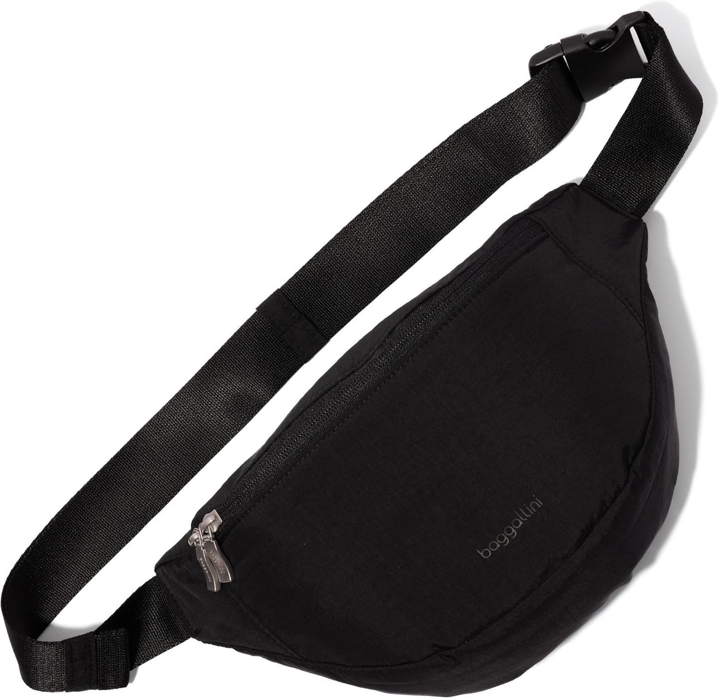 Baggallini Style Swift Belt Bag Sling Bag - Lightweight 12"x7" Crossbody Bag Fanny Pack Belt w/RFID