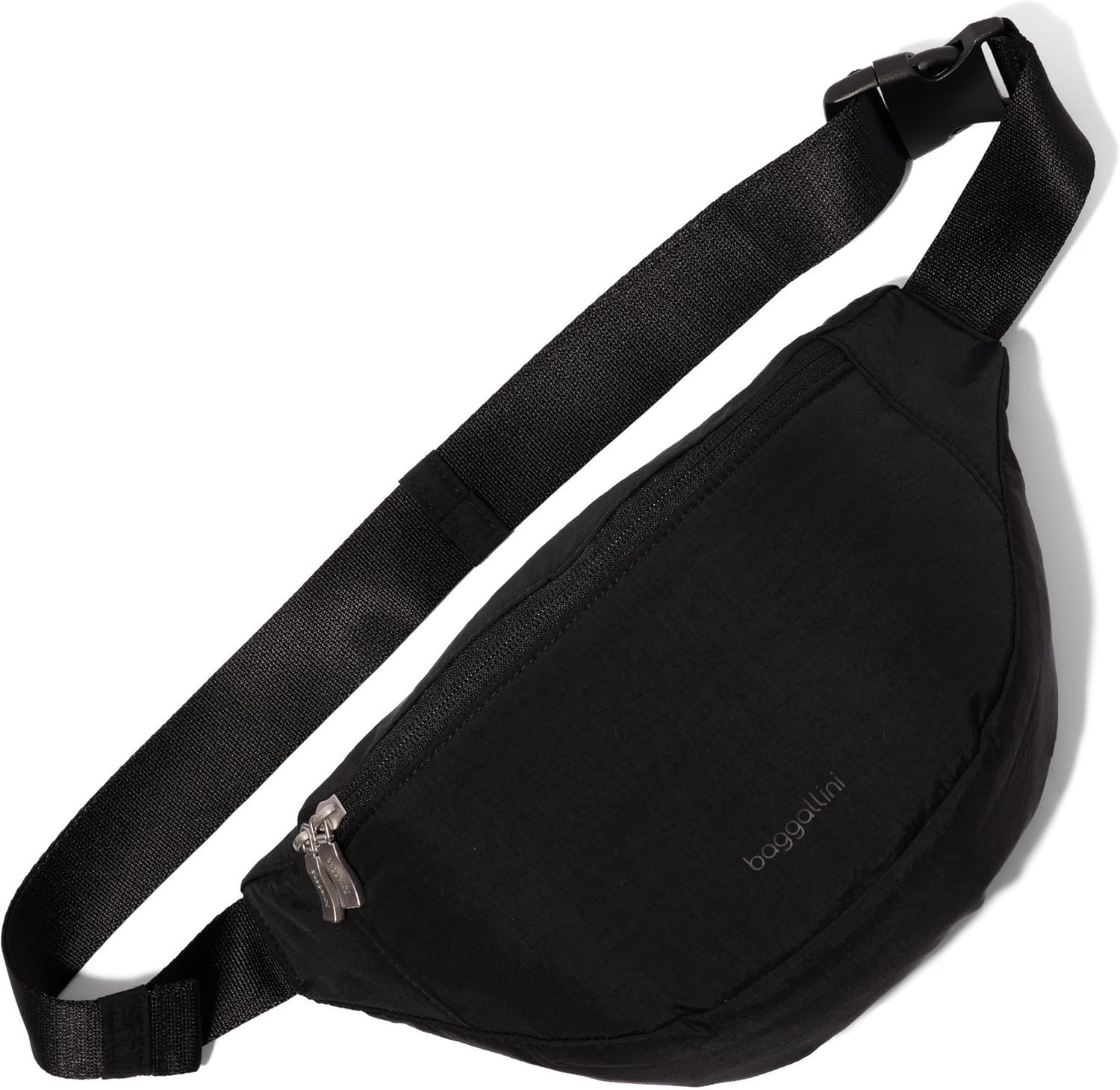 Baggallini Style Swift Belt Bag Sling Bag - Lightweight 12"x7" Crossbody Bag Fanny Pack Belt w/RFID