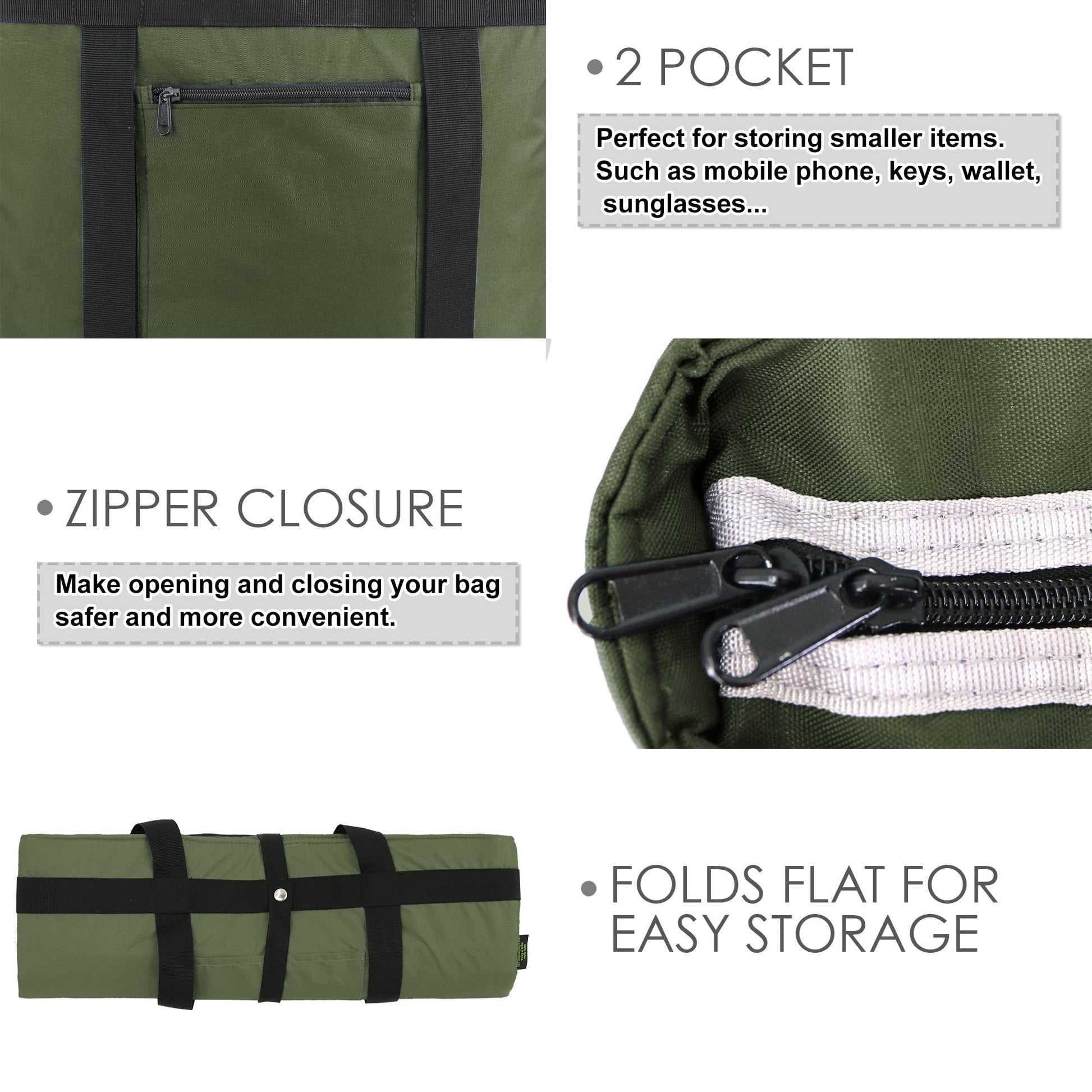 BeeGreen Cooler Bag Soft Insulated Tote for Beach Travel Grocery Shopping Lunch Portable Large Ice