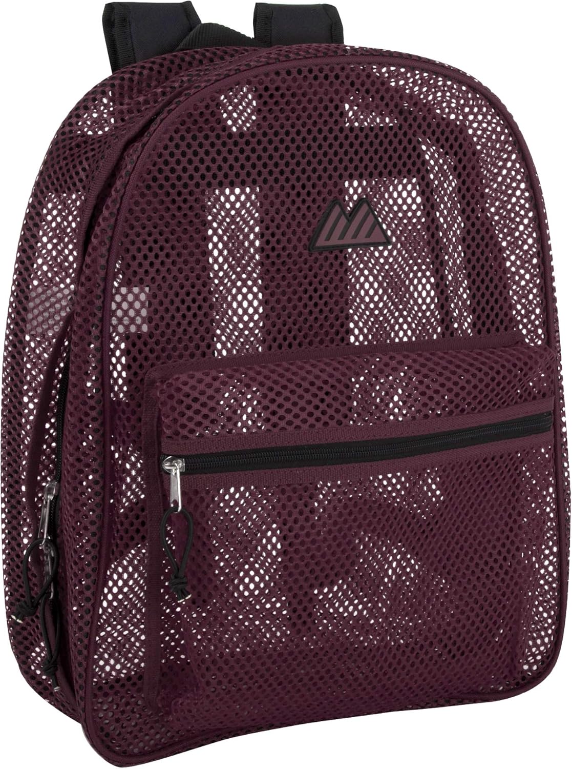 Summit Ridge Mesh Backpacks for Kids, Adults, School, Beach, and Travel, Colorful Transparent Mesh