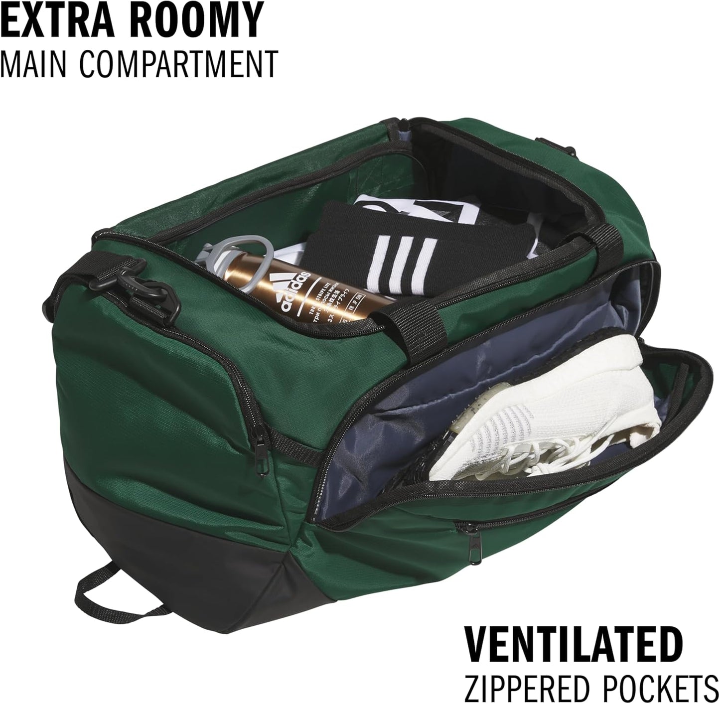 adidas Defender 5.0 Duffel Bag – Durable for Sports, Gym & Travel