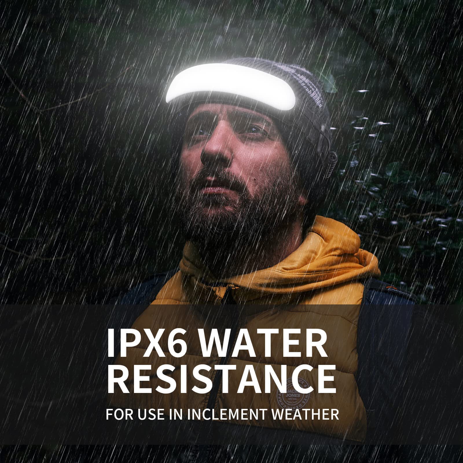 svsviio Headlamp Rechargeable PRO+,7500mAh 1500 Lumen Super Bright 230°Beam LED Head Lamp,Head