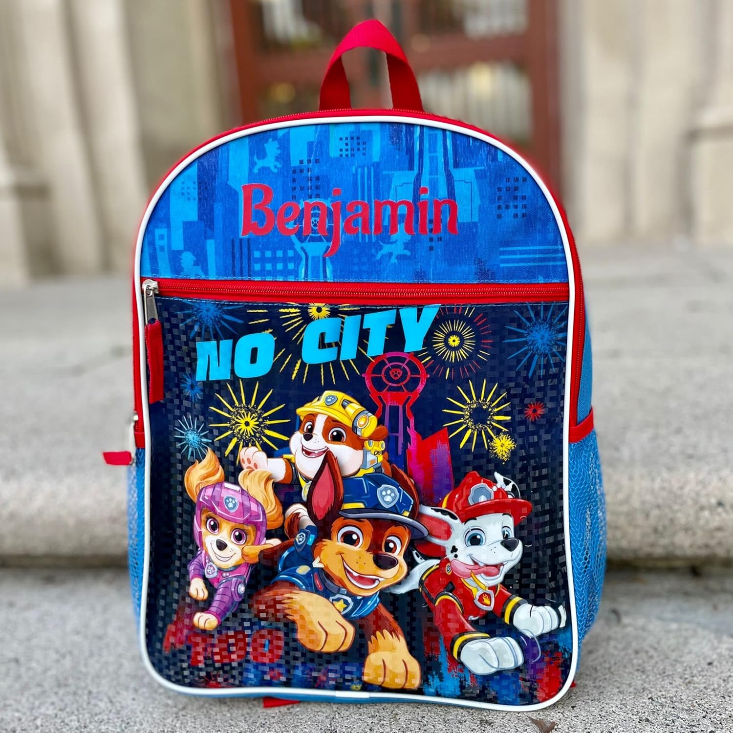 Personalized 16 Inch License School Backpack - PP