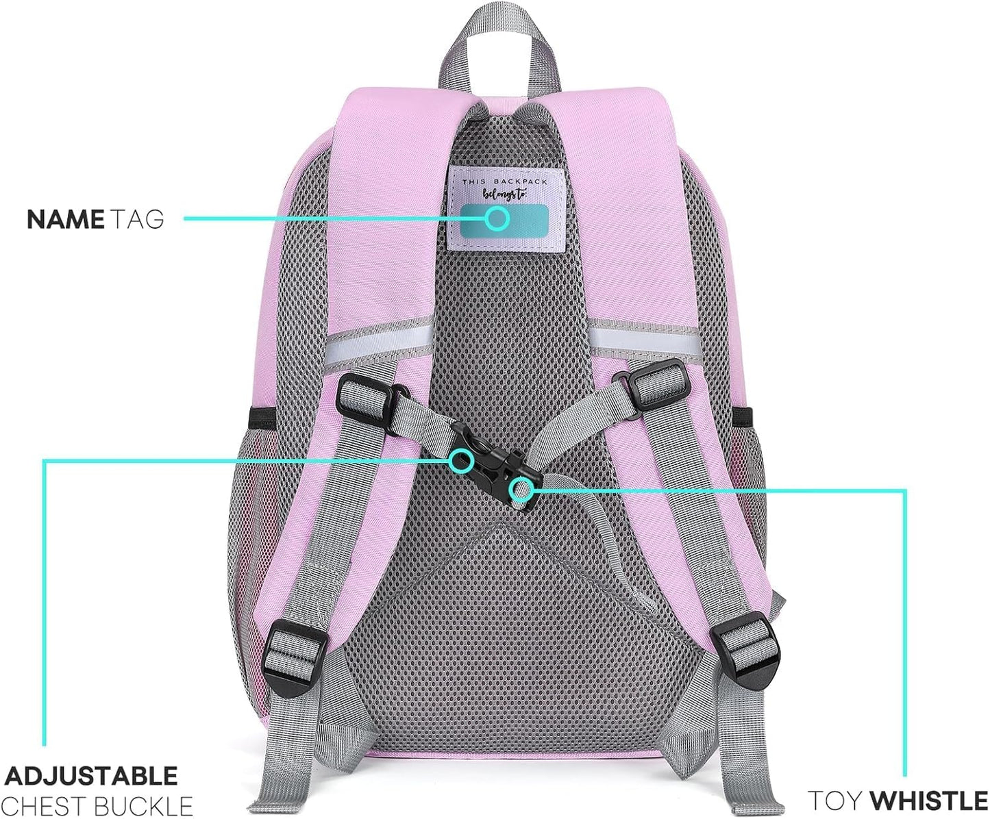 mibasies Kids Backpack for Girls 5-9: Large Girls Backpack for Elementary School