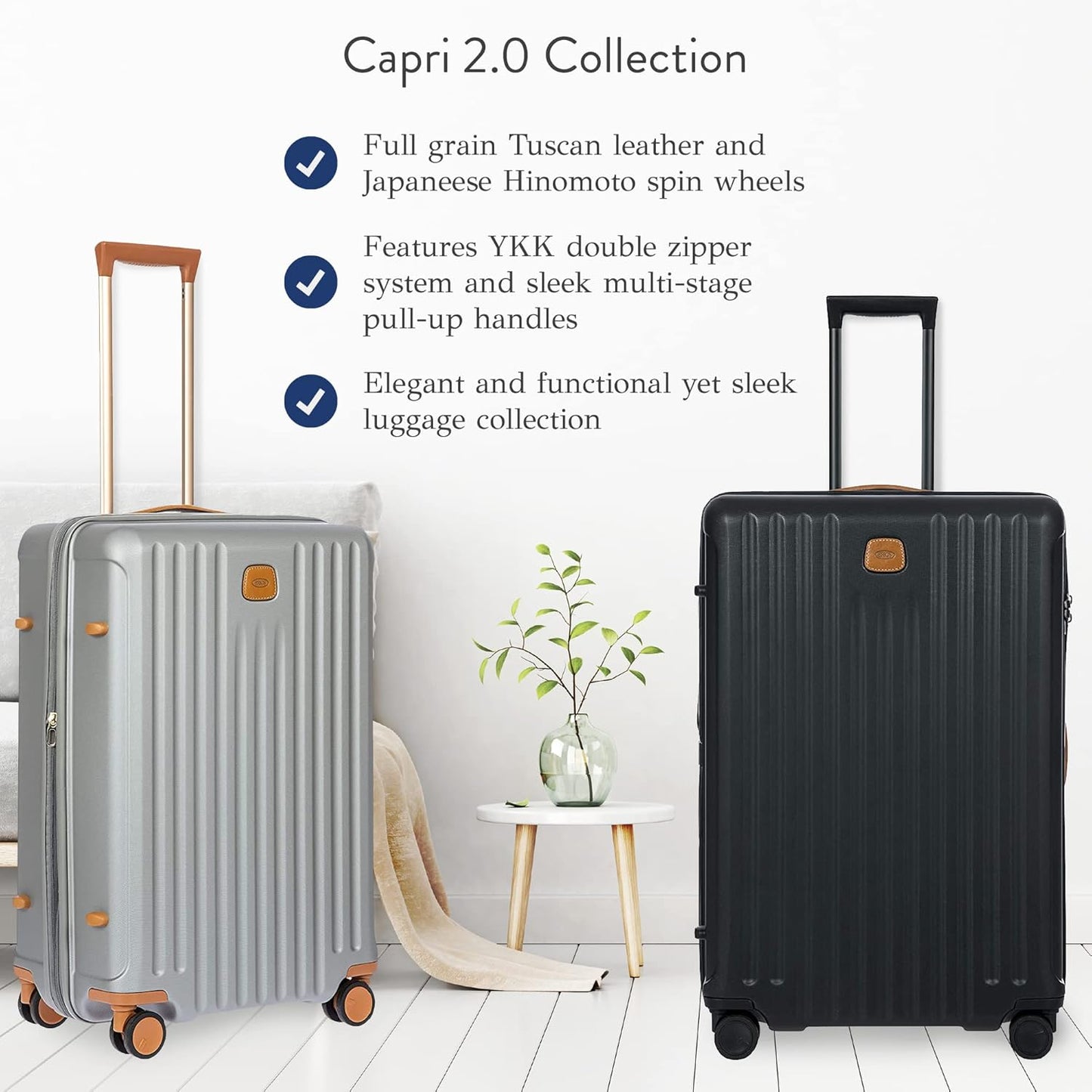 Bric's Capri 2.0 30" Spinner Expandable (Matte Black)