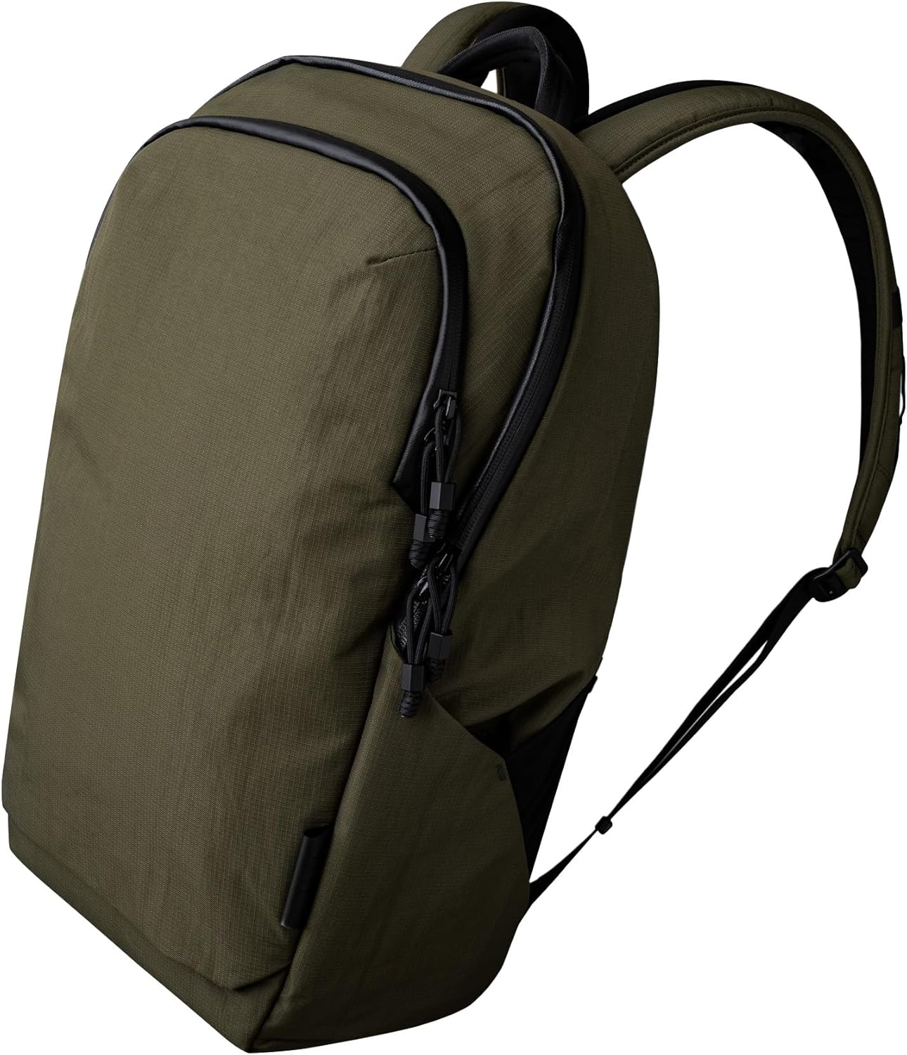 ALPAKA Bravo Backpack 23L - Laptop Backpack Fits 16 Inch Computers, Water Bottle Holders, Fleece Lined Protection, Business Commuter Bag, Weatherproof Green Axoflux Material