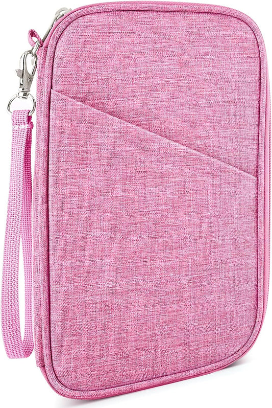 Passport Holder Family, Women Rfid Blocking Passport Wallet, Travel Essentials Premium Wallets, Waterproof Passport Holders Bag for Men Traveling, Travel Document Organizer Credit Cards Case