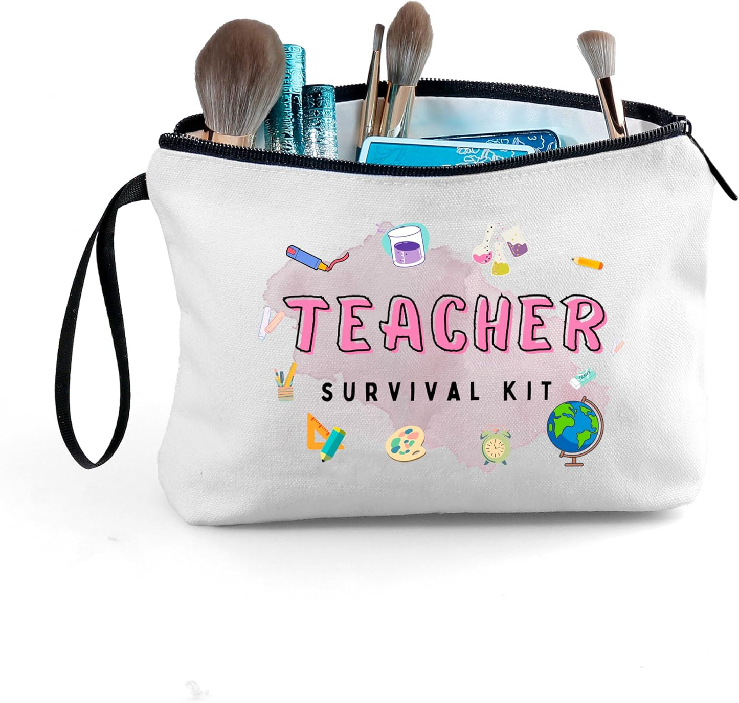Teacher Appreciation Graduation Gifts for Women New Daycare Future Teacher Unique Small Makeup Cosmetic Bag
