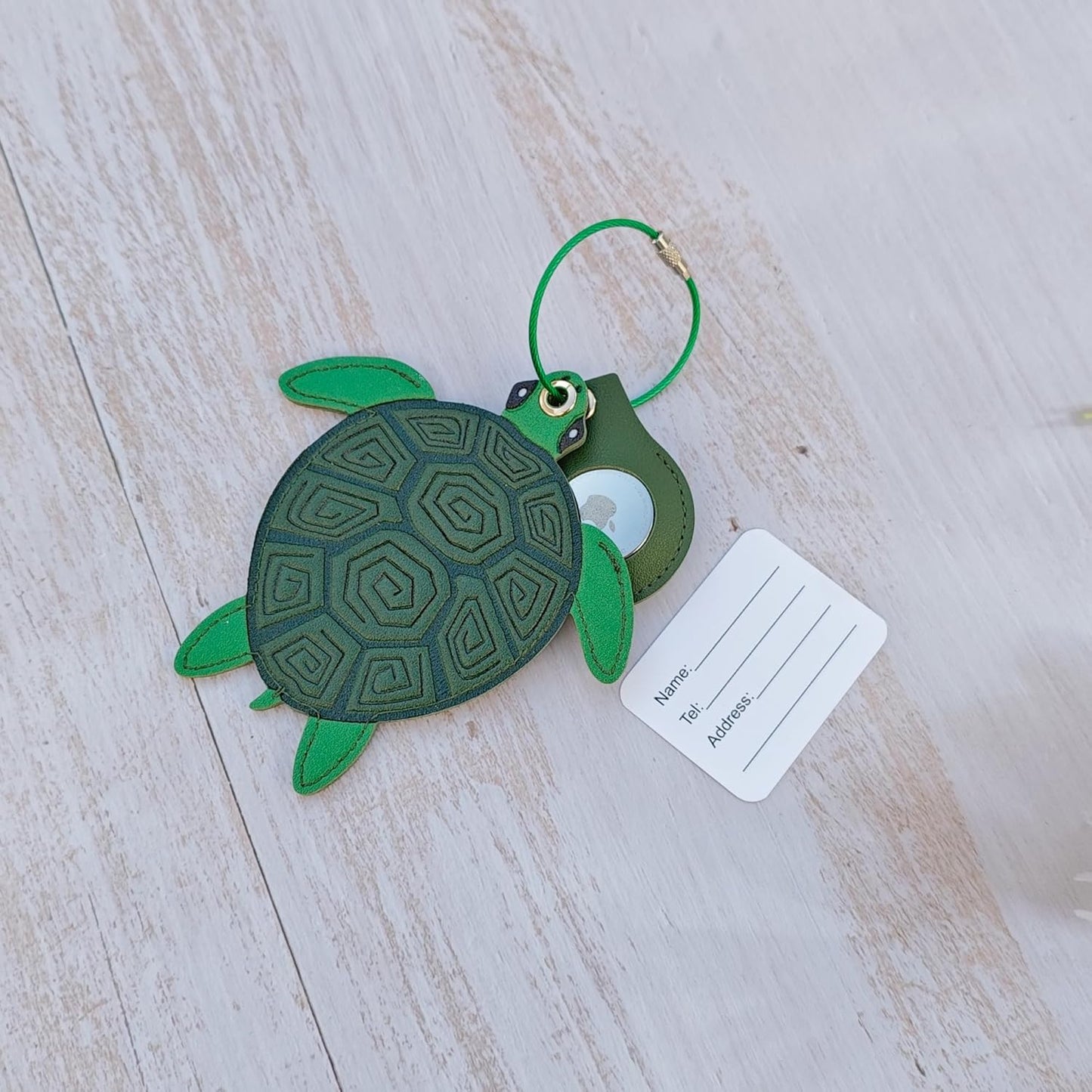 Luggage Tags for Suitcases, Faux Leather Cute & Funny Travel Suitcases Tag with ID Label,Stainless Steel Loop